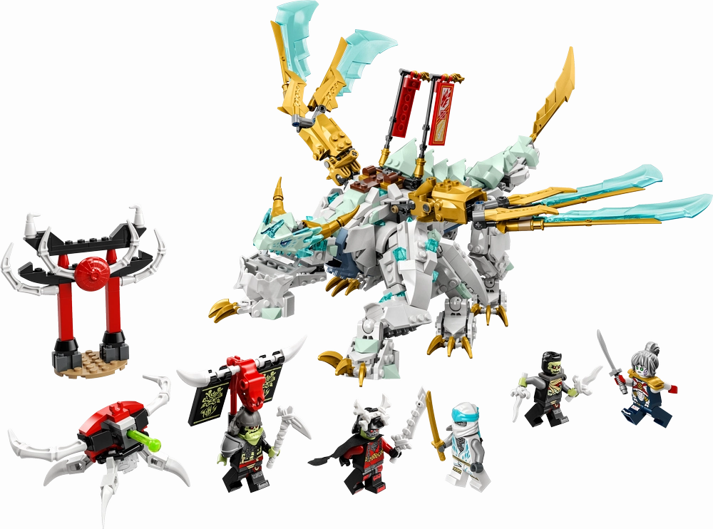 LEGO 71786 NINJAGO ZaneS Ice Dragon Creature