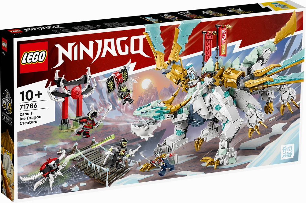 LEGO 71786 NINJAGO ZaneS Ice Dragon Creature