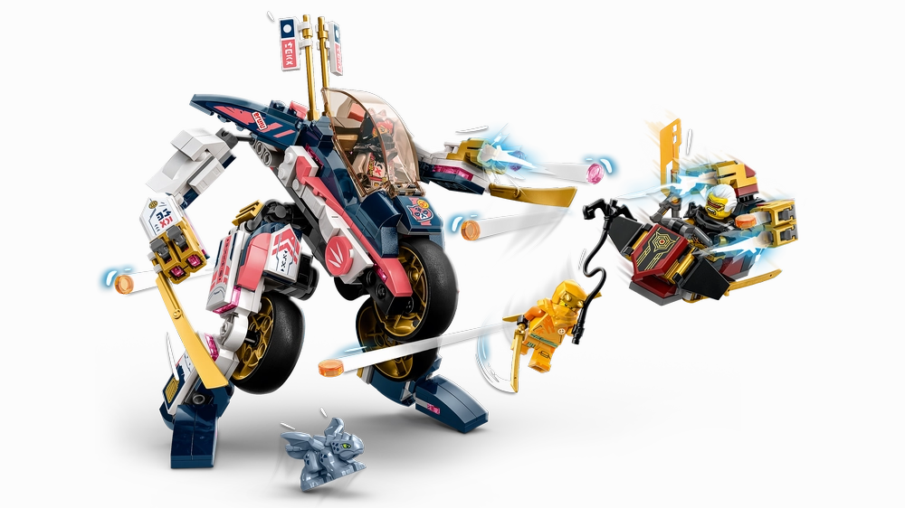 LEGO 71792 NINJAGO Sora's Transforming Mech Bike Racer