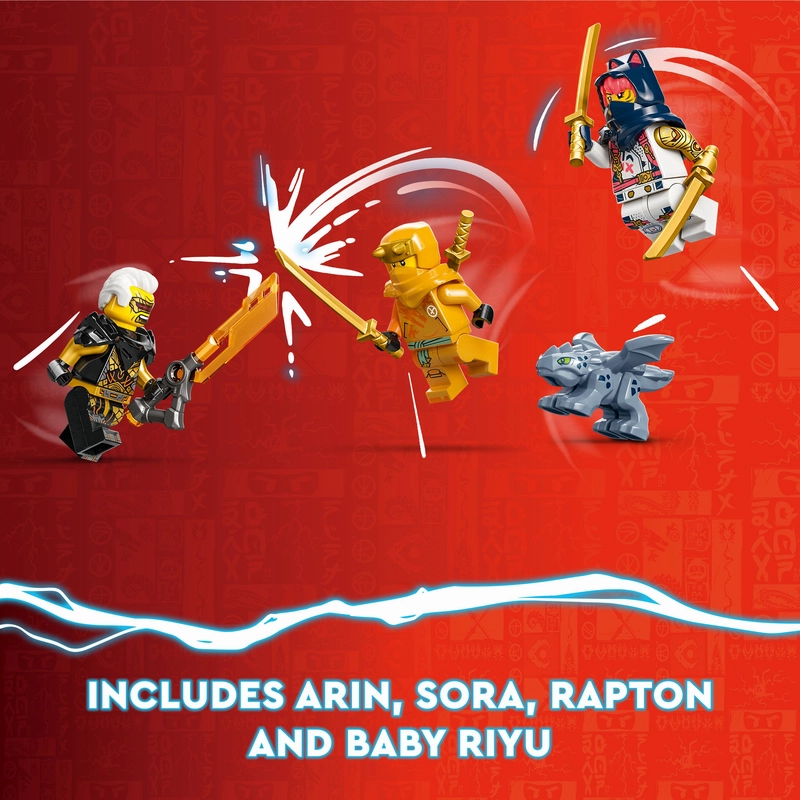 LEGO 71792 NINJAGO Sora's Transforming Mech Bike Racer