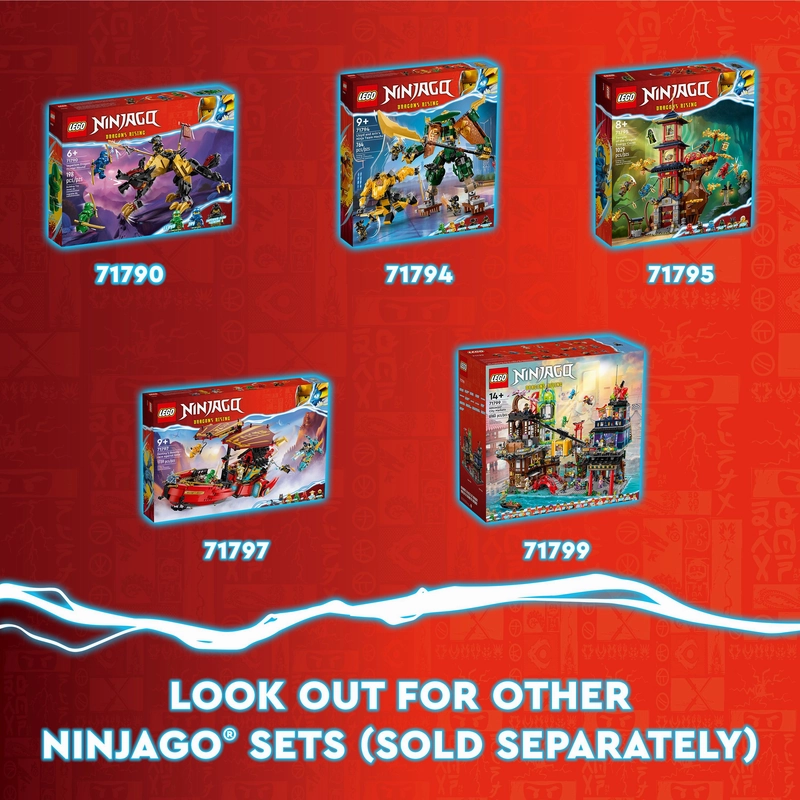 LEGO 71792 NINJAGO Sora's Transforming Mech Bike Racer