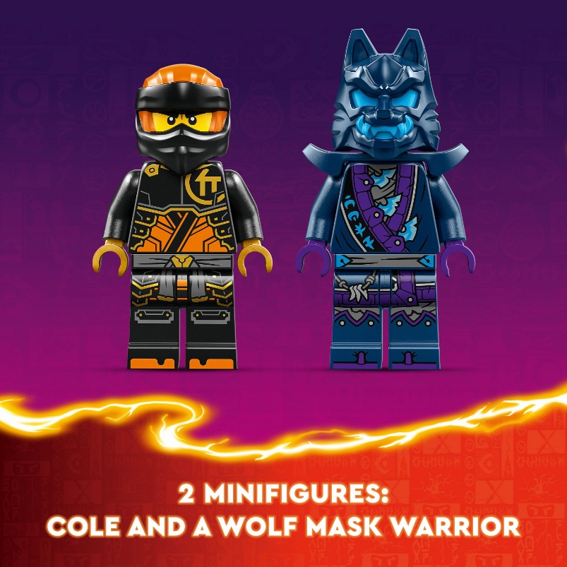 LEGO 71806 NINJAGO Cole's Elemental Earth Mech