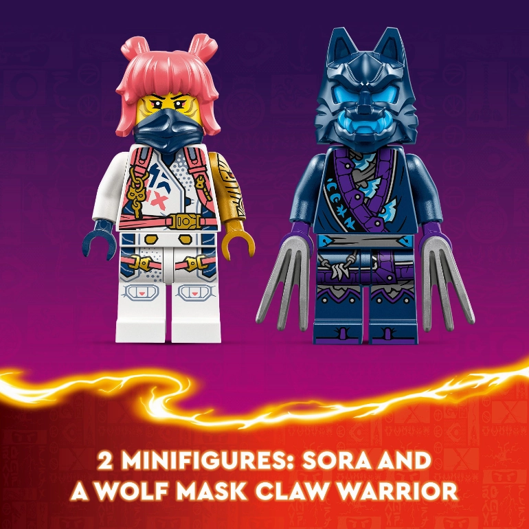LEGO 71807 NINJAGO Sora's Elemental Tech Mech
