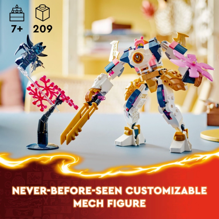 LEGO 71807 NINJAGO Sora's Elemental Tech Mech