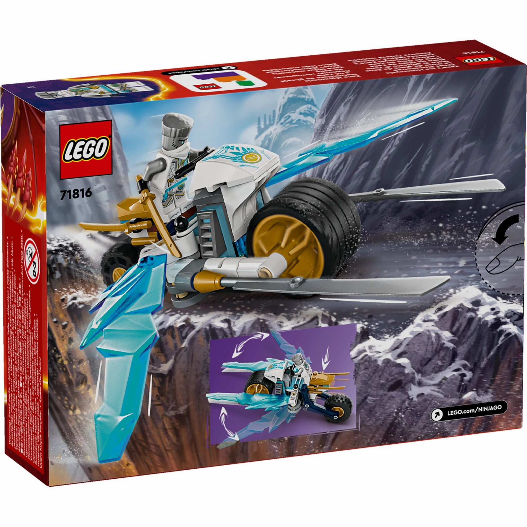 LEGO 71816 NINJAGO Zane's Ice Motorcycle