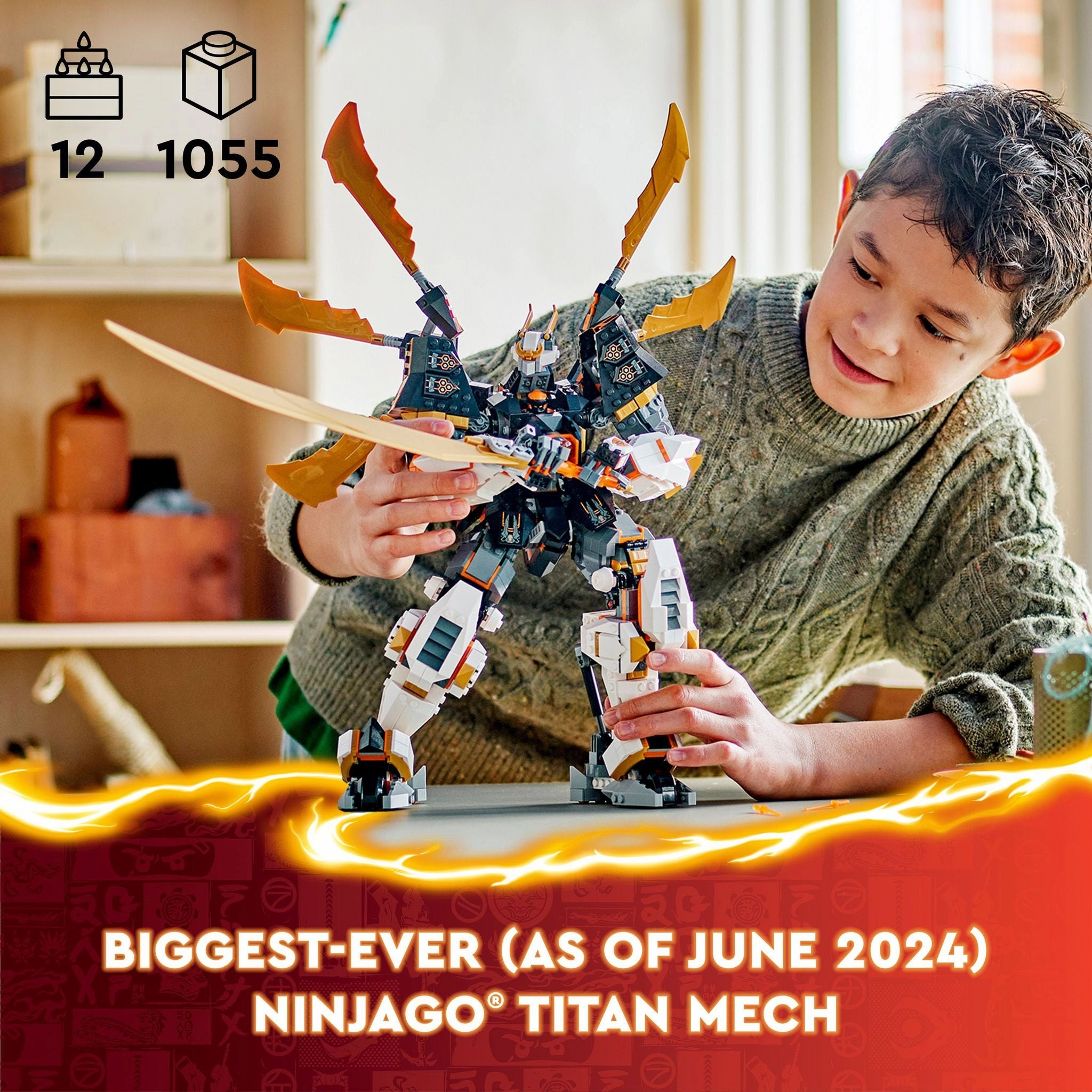 LEGO 71821 NINJAGO Cole's Titan Dragon Mech
