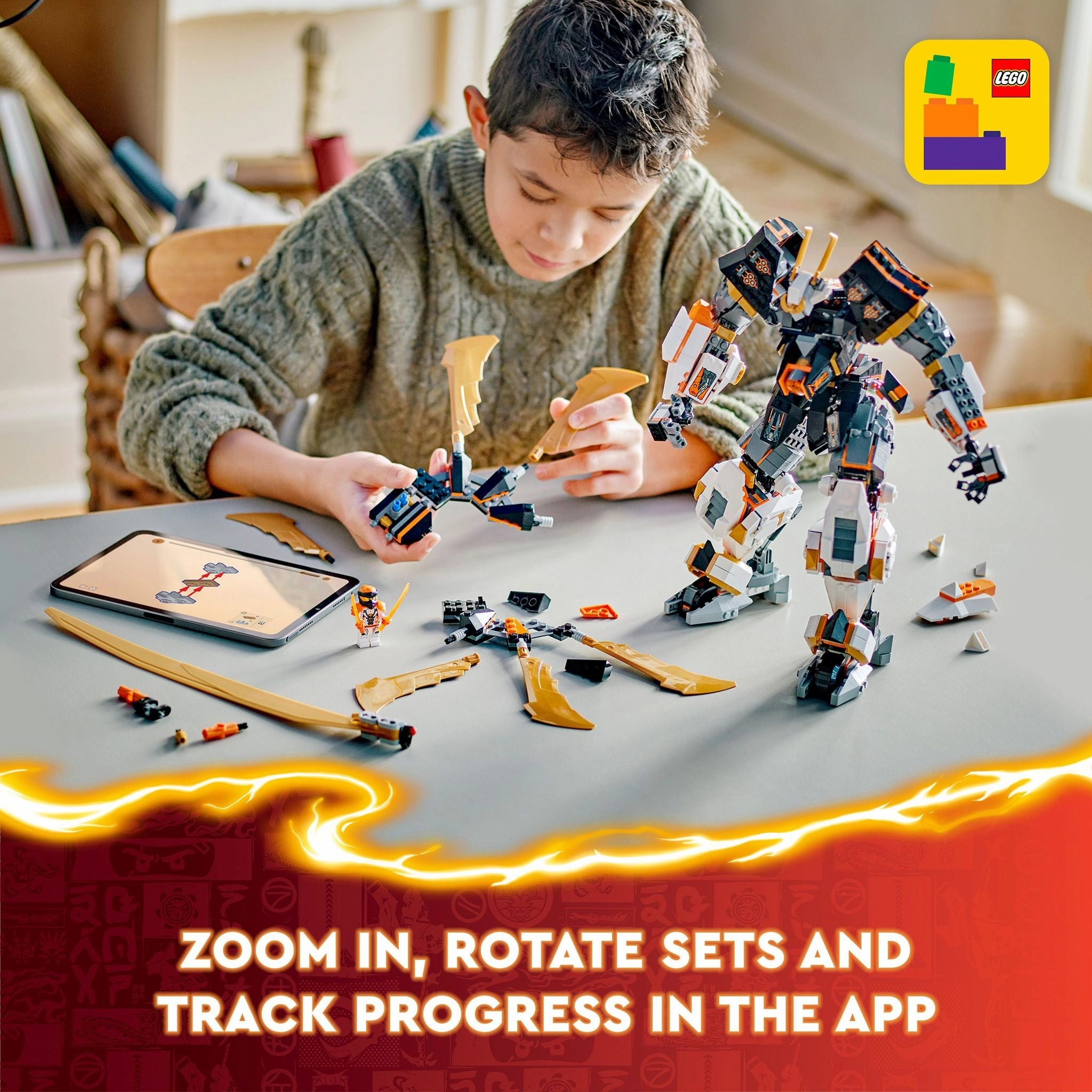 LEGO 71821 NINJAGO Cole's Titan Dragon Mech