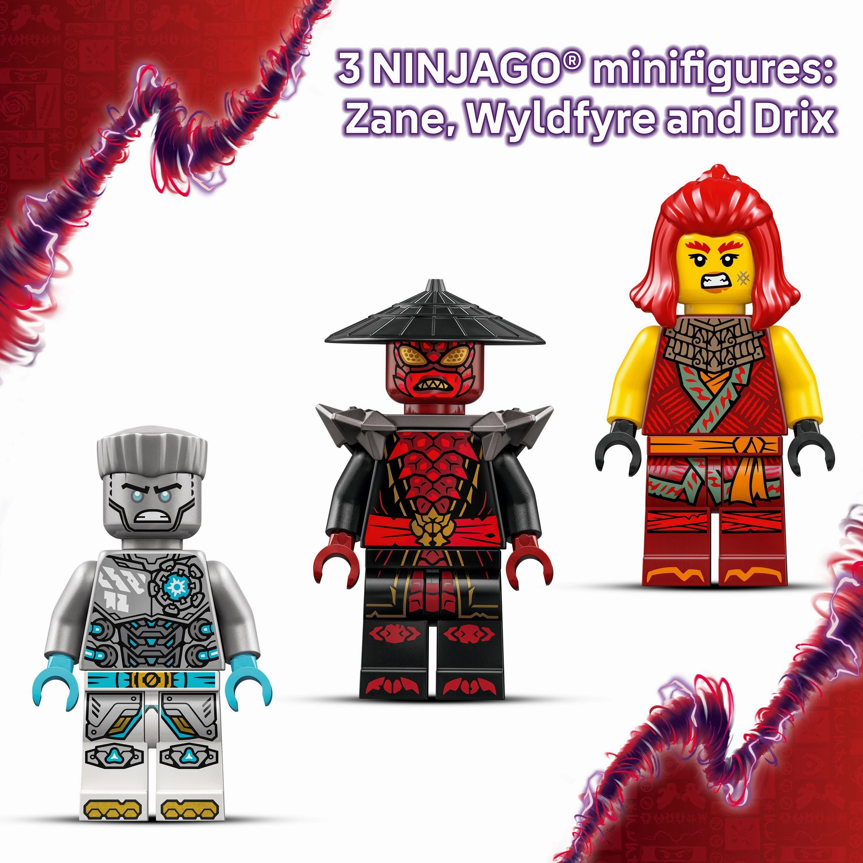 LEGO 71827 NINJAGO Zane's Battle Suit Mech