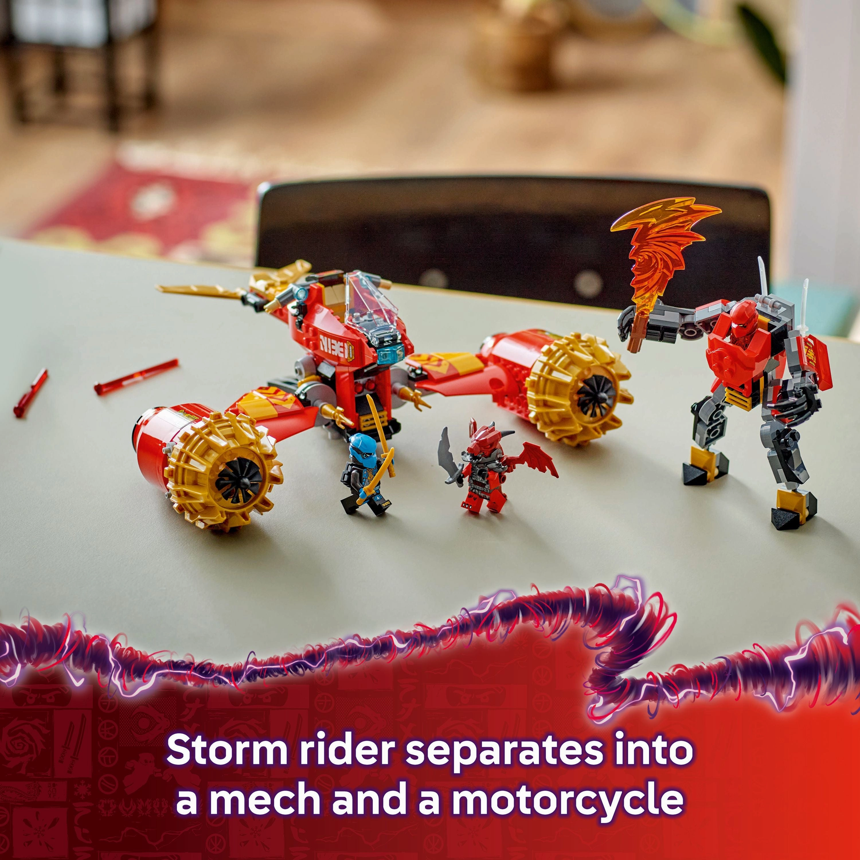 LEGO 71830 NINJAGO Kai's Mech Storm Rider