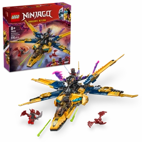 LEGO 71833 NINJAGO Ras And Arin's Super Storm Jet