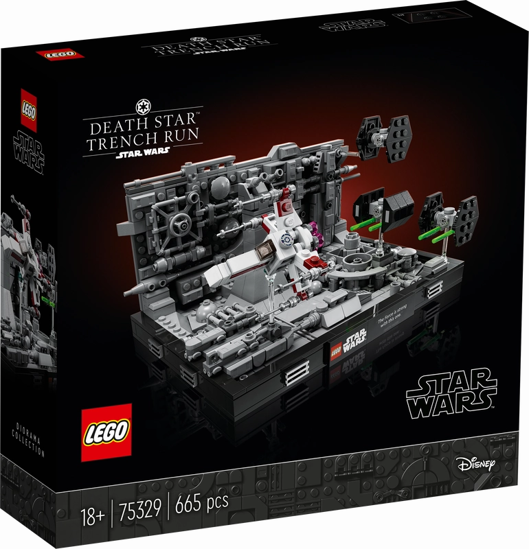 LEGO 75329 Star Wars Death Star Trench Run Diorama