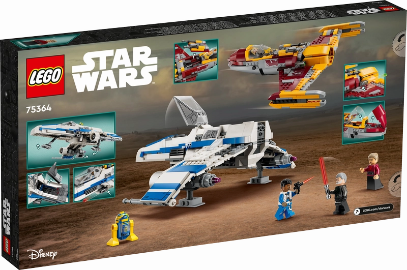 LEGO 75364 Star Wars New Republic E-Wing Vs. Shin Hatis Starfighter