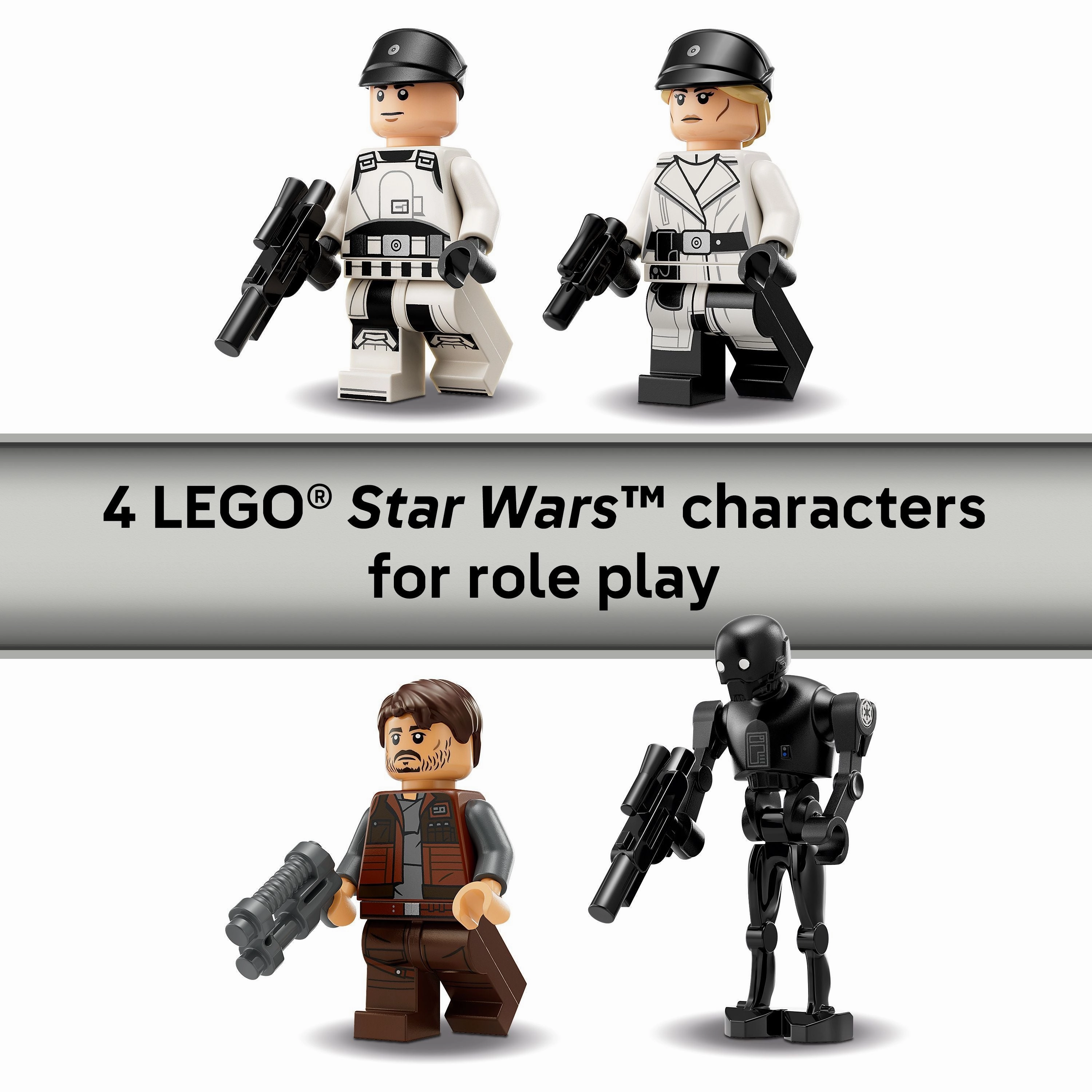 LEGO 75399 Star Wars: Andor Rebel U-Wing Starfighter Buildable Vehicle Model