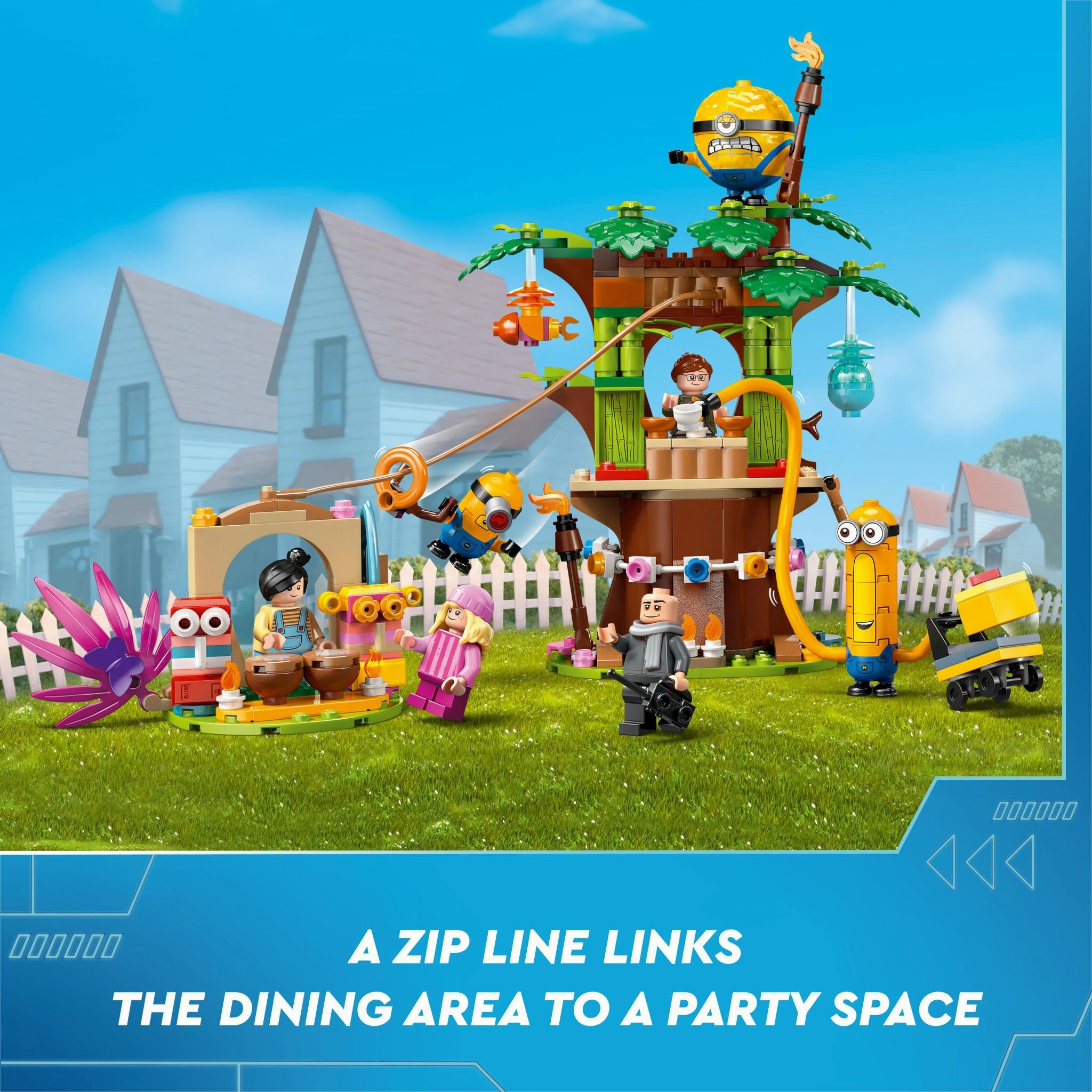 LEGO 75583 Despicable Me 4 Minions And Gru's Family Mansion