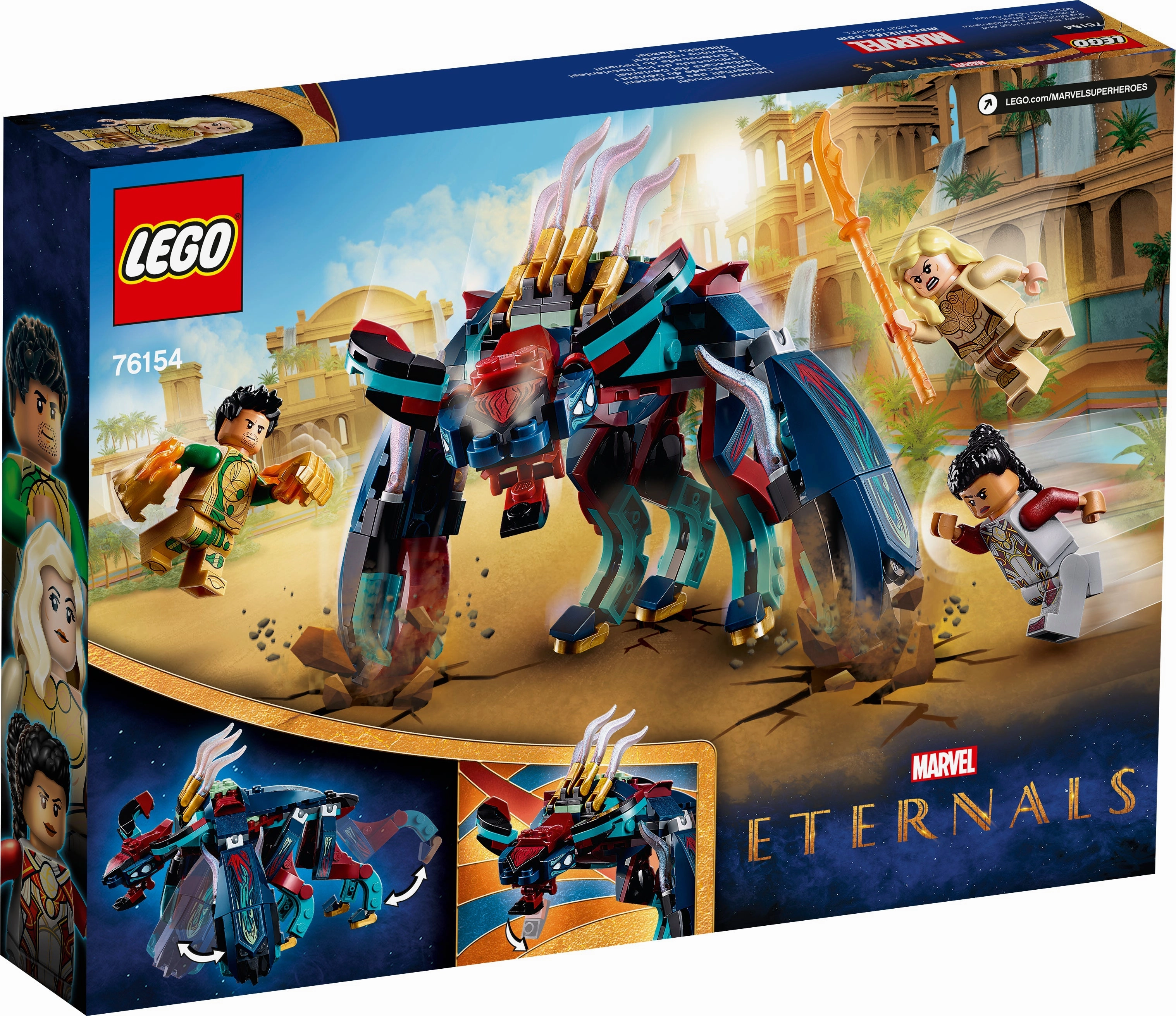 LEGO 76154 Super Heroes Eternals Deviant Ambush!