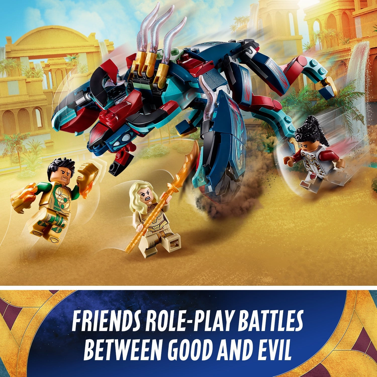 LEGO 76154 Super Heroes Eternals Deviant Ambush!