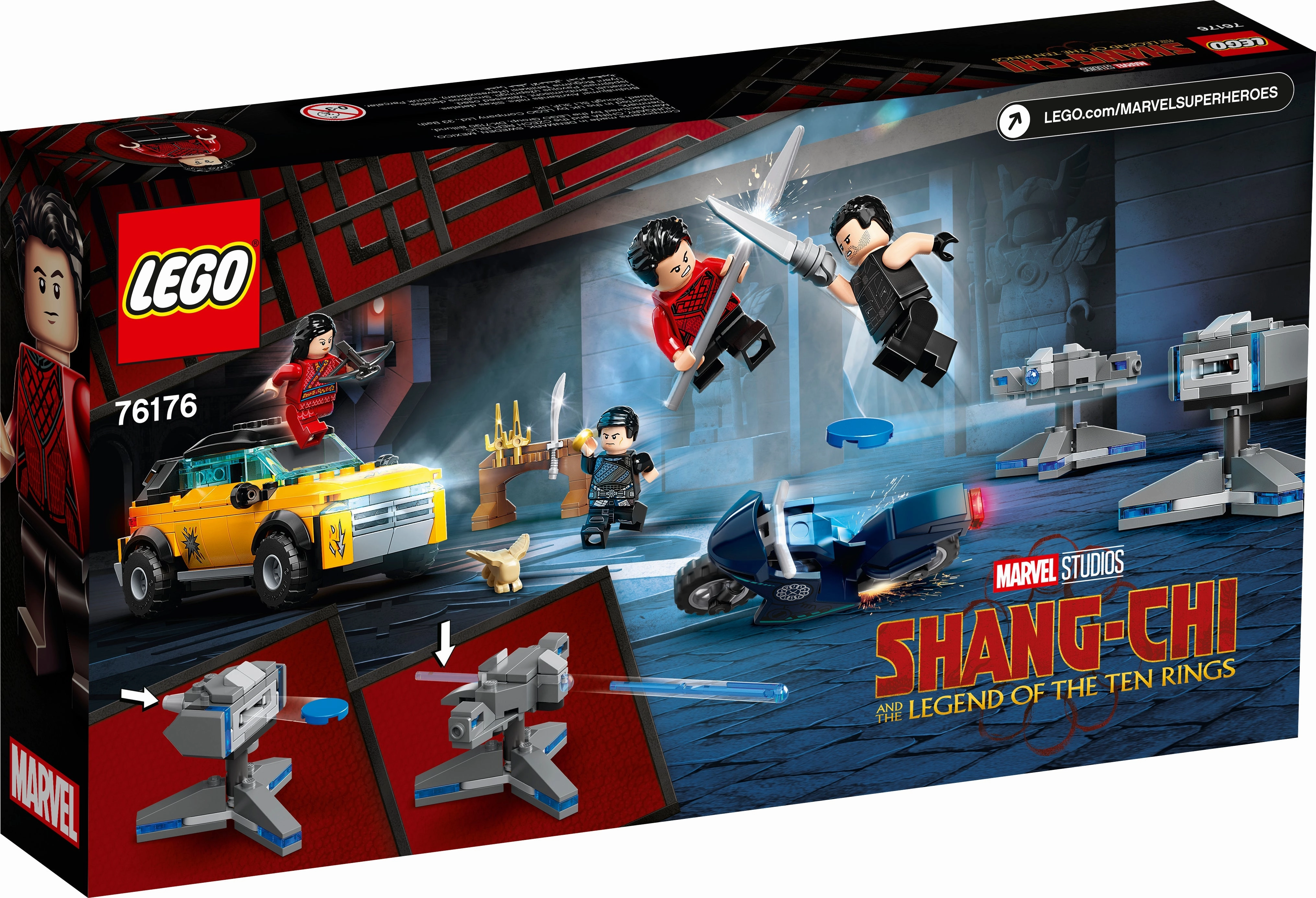 LEGO 76176 Super Heroes Marvel Shang-Chi Escape From The Ten Rings