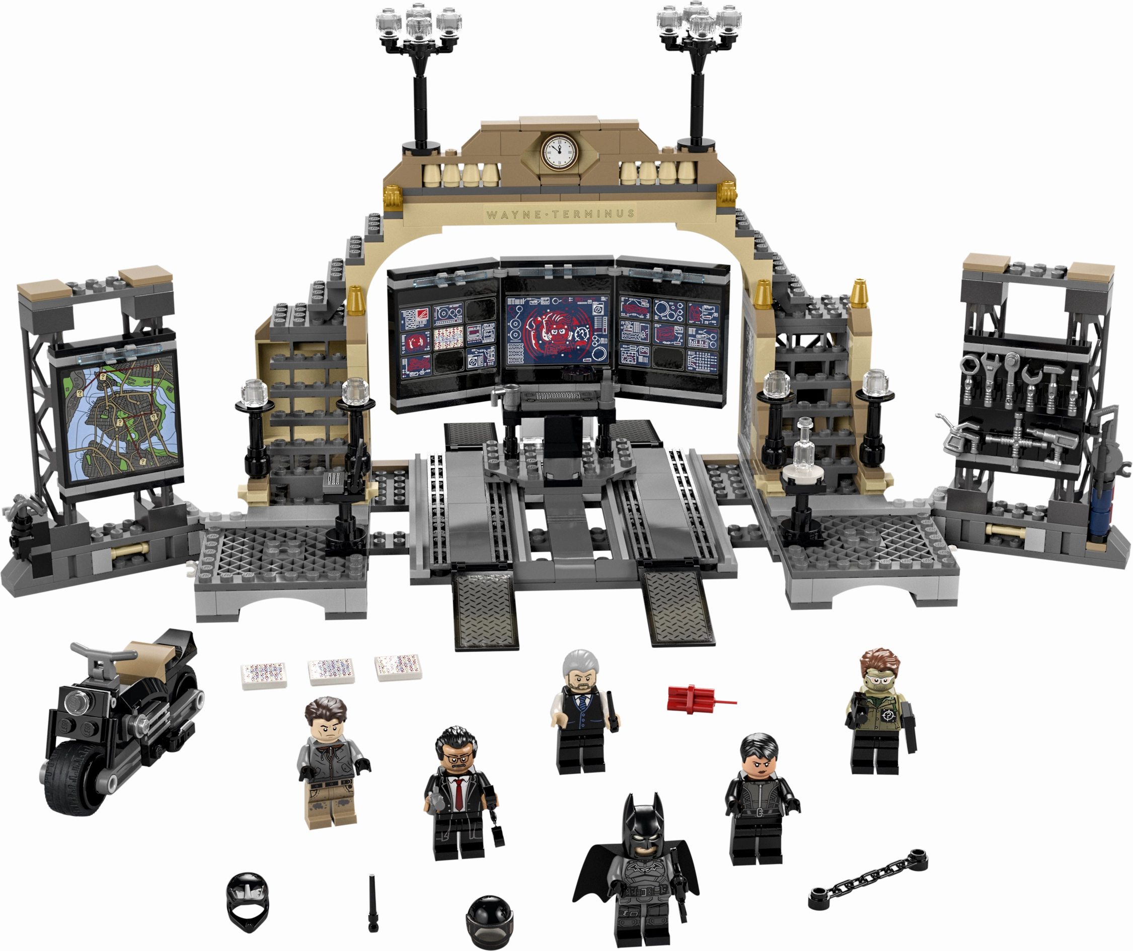 LEGO 76183 Super Heroes Batcave: The Riddler Face-Off