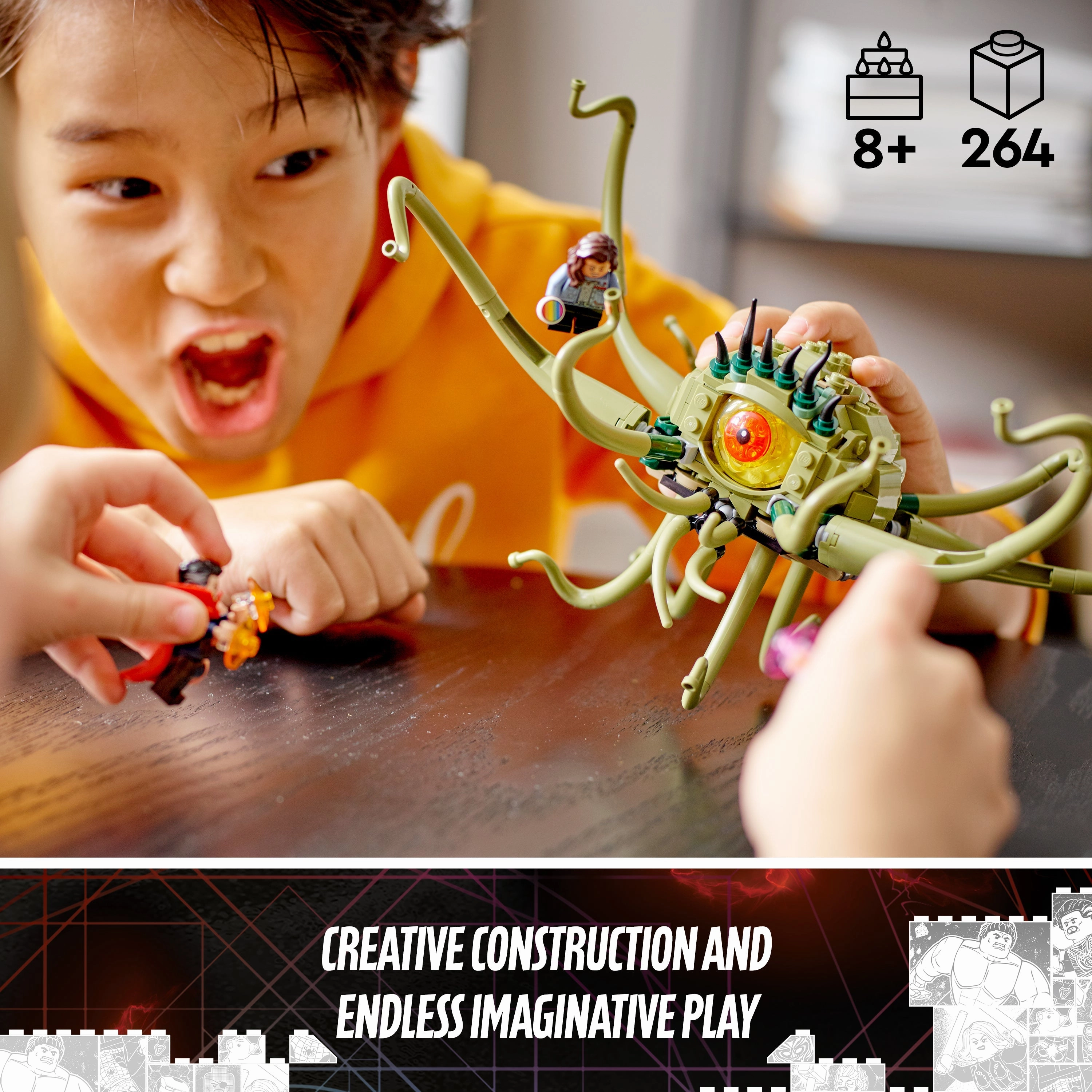 LEGO 76205 Marvel Gargantos Showdown