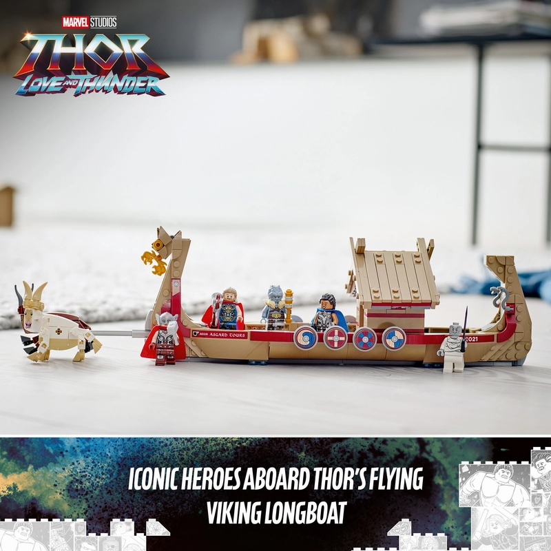 LEGO 76208 Super Heroes Marvel Thor The Goat Boat