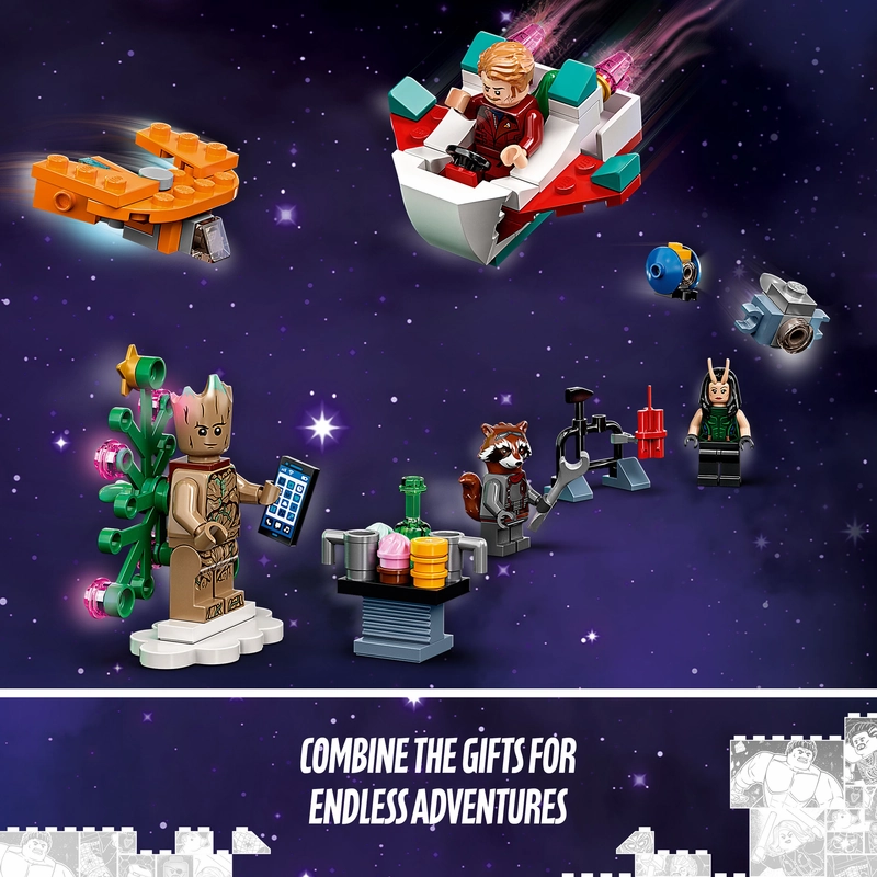 LEGO 76231 Super Heroes Marvel Guardians Of The Galaxy Advent Calendar