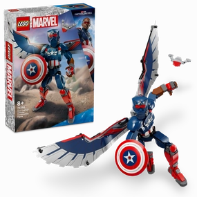 LEGO 76296 Super Heroes New Captain America Construction Figure