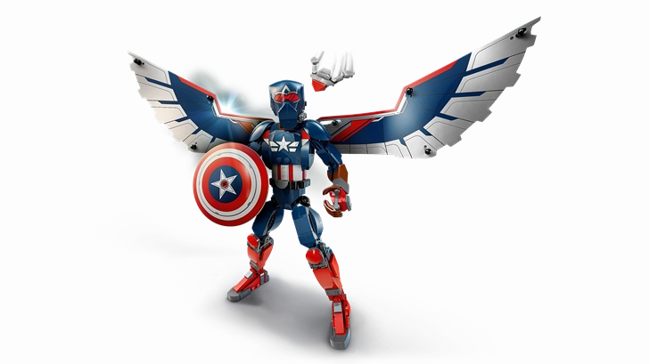 LEGO 76296 Super Heroes New Captain America Construction Figure