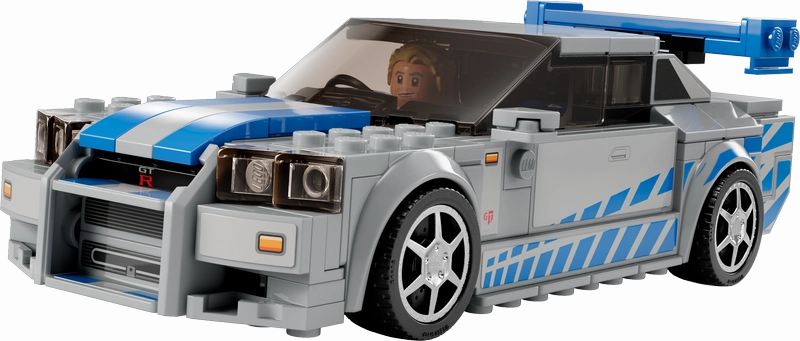LEGO 76917 Speed Champions 2 Fast 2 Furious Nissan Skyline GT-R (R34)