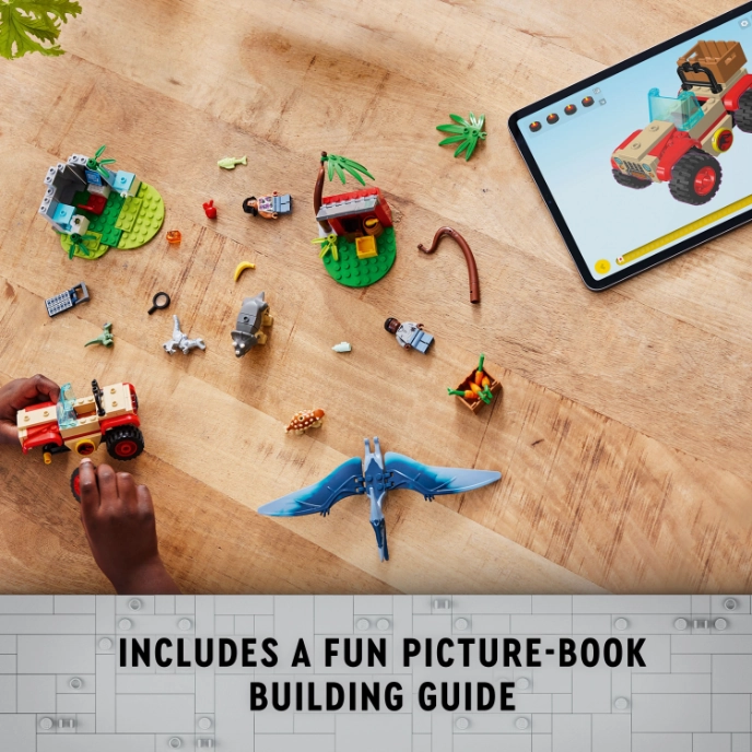 LEGO 76963 Jurassic World Baby Dinosaur Rescue Center