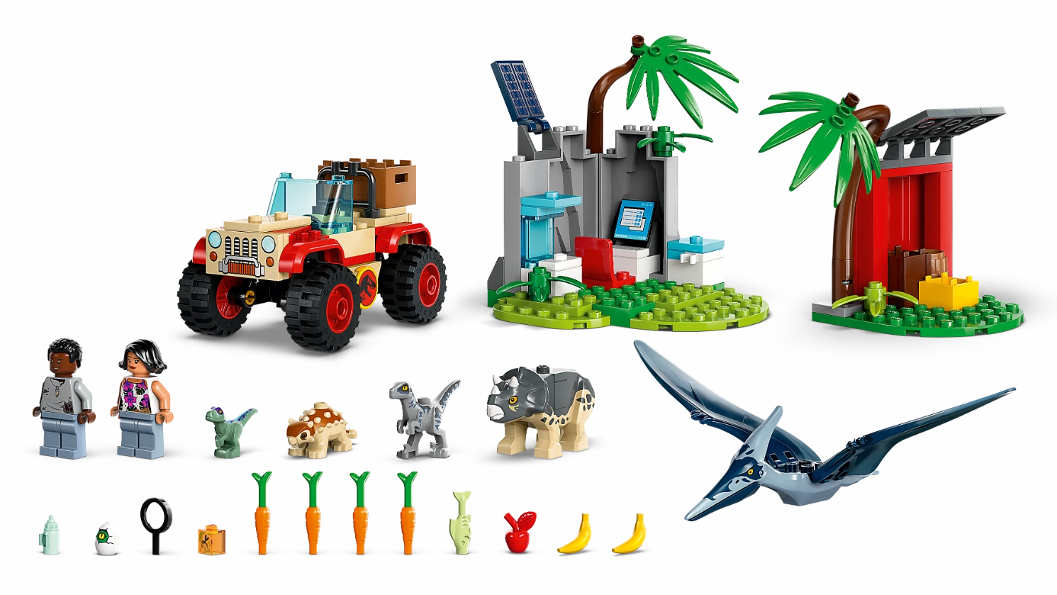 LEGO 76963 Jurassic World Baby Dinosaur Rescue Center