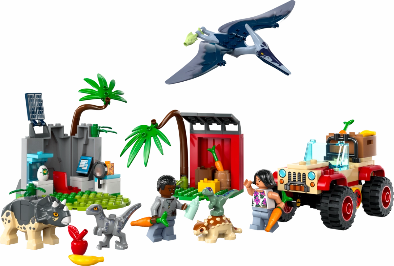 LEGO 76963 Jurassic World Baby Dinosaur Rescue Center