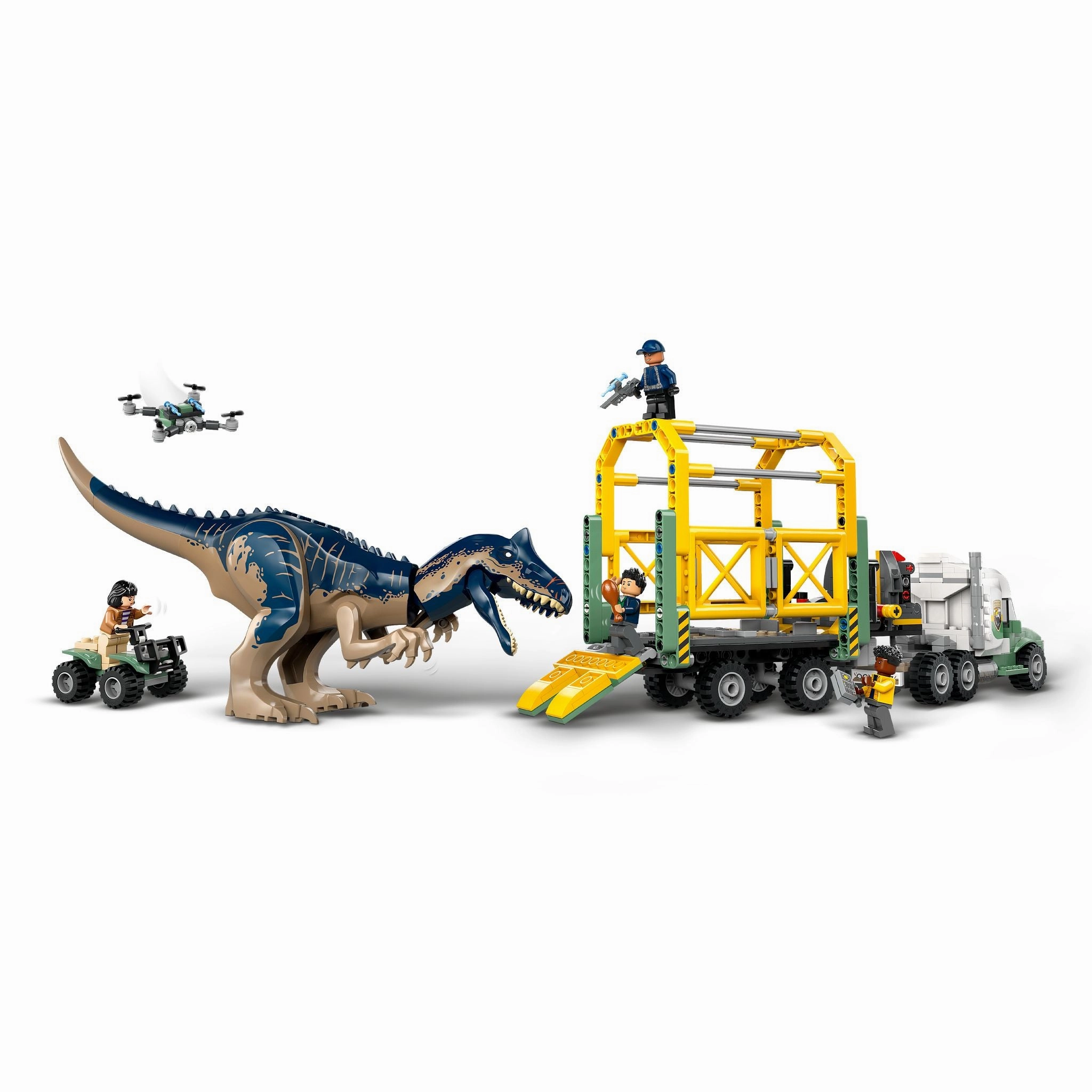 LEGO 76966 Jurassic World Dinosaur Missions: Allosaurus Transport Truck