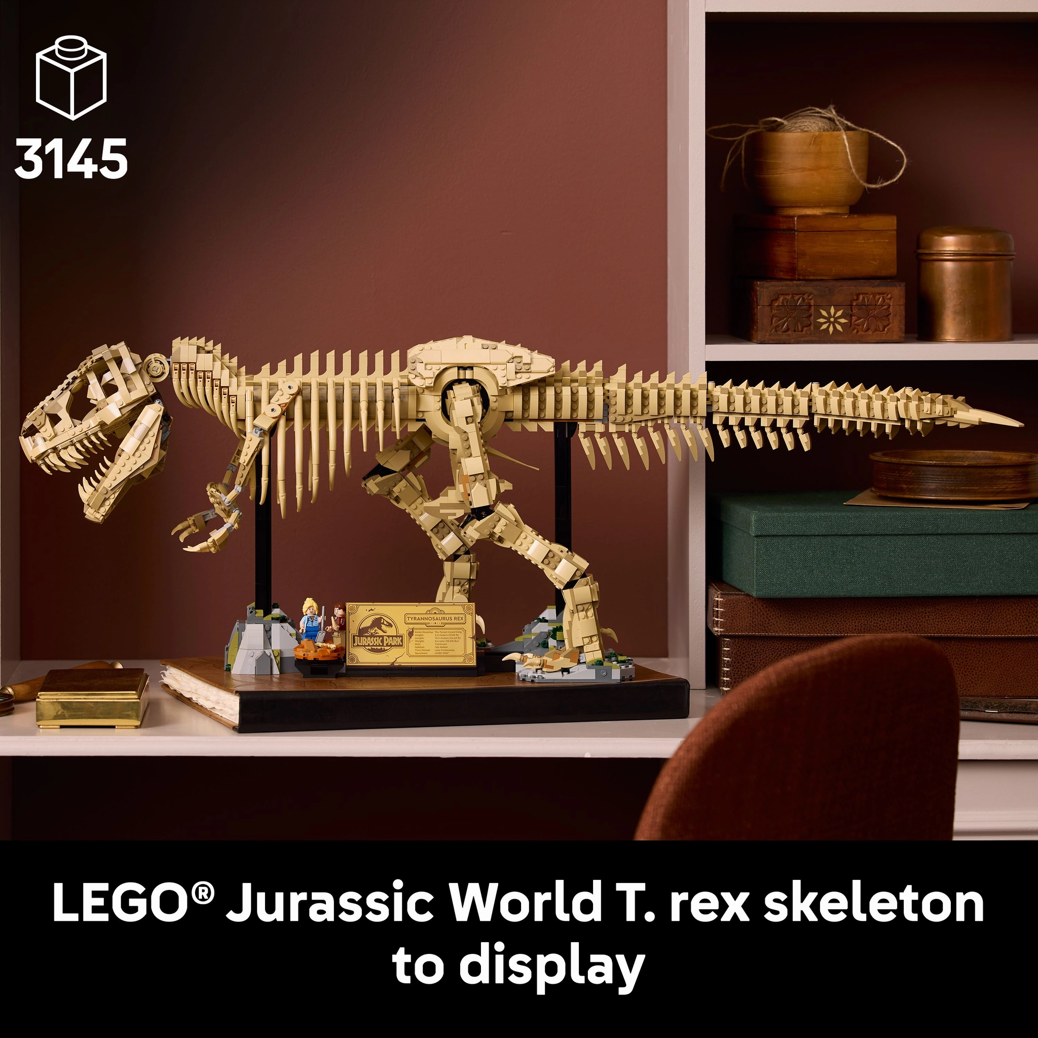 LEGO 76968 Jurassic World Dinosaur Fossils: Tyrannosaurus Rex