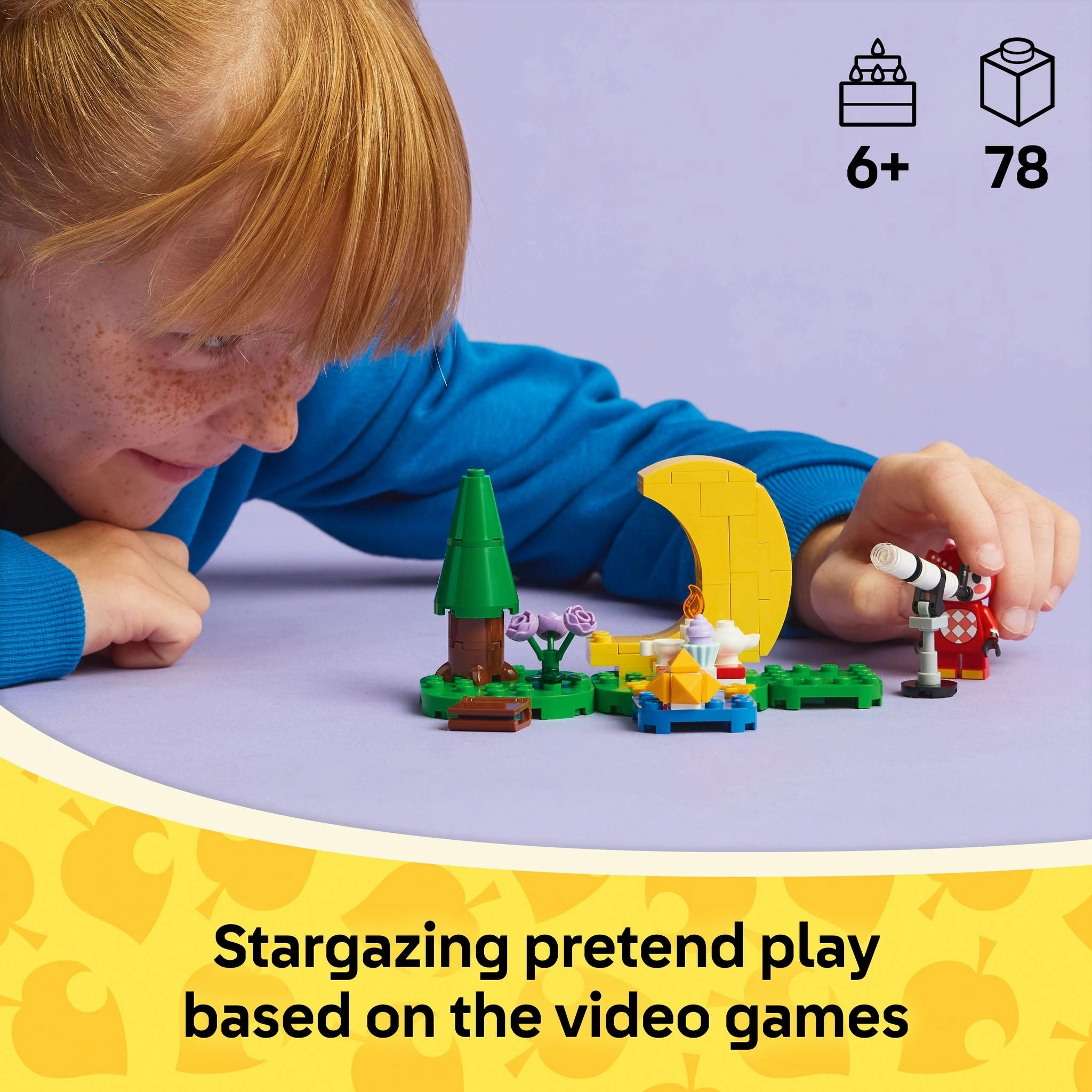 LEGO 77053 Animal Crossing Stargazing with Celeste