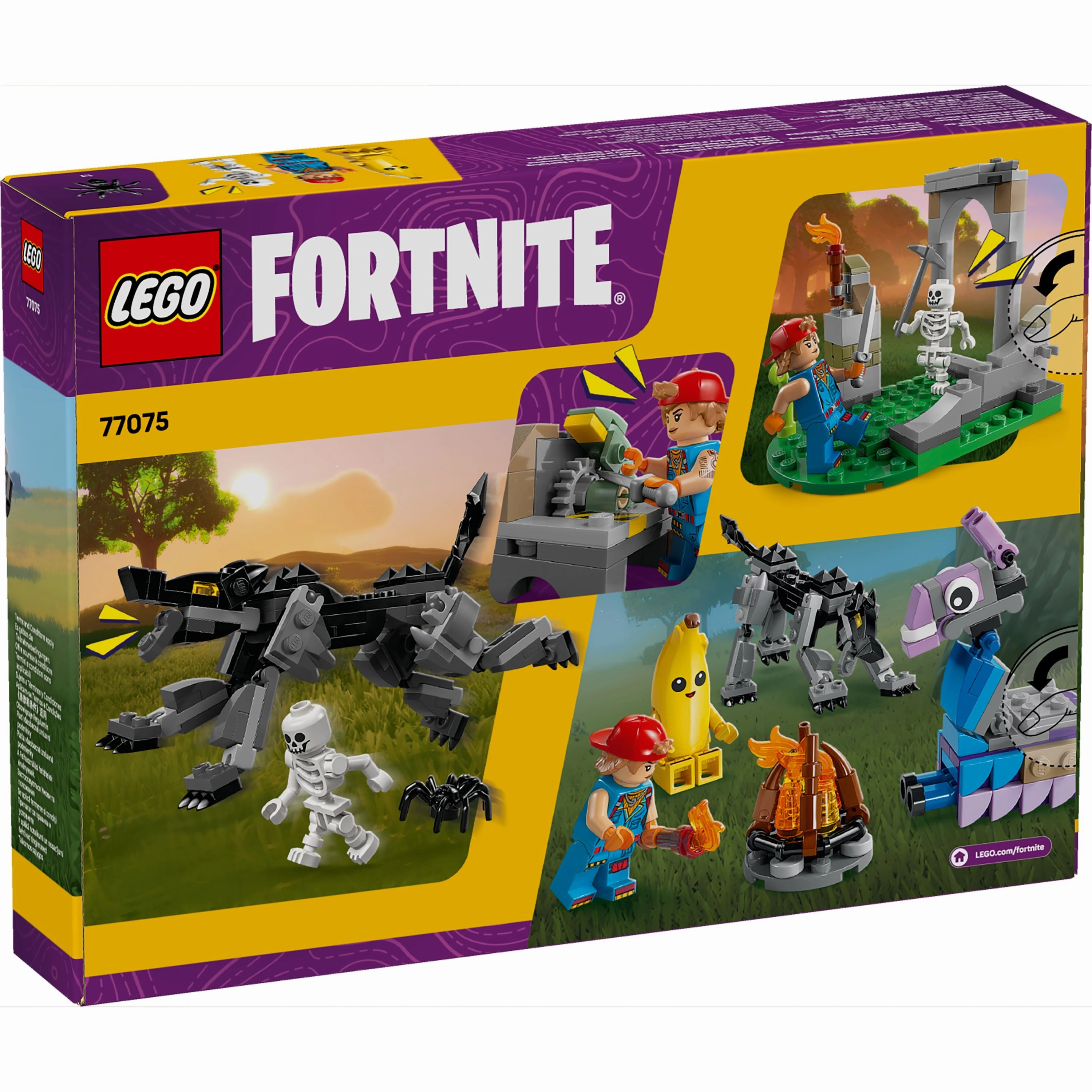 LEGO 77075 Fortnite Peely & Sparkplugs Camp