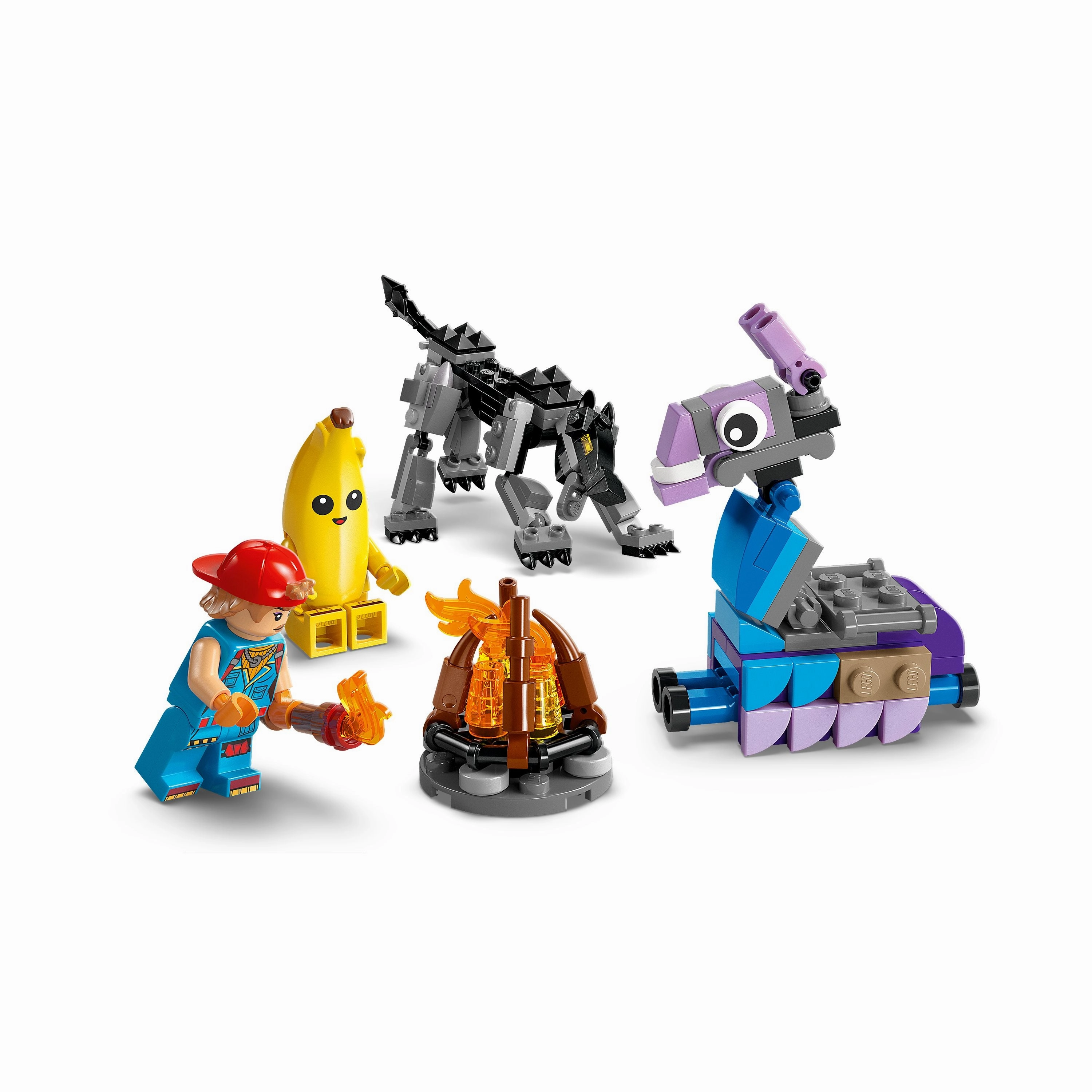 LEGO 77075 Fortnite Peely & Sparkplugs Camp