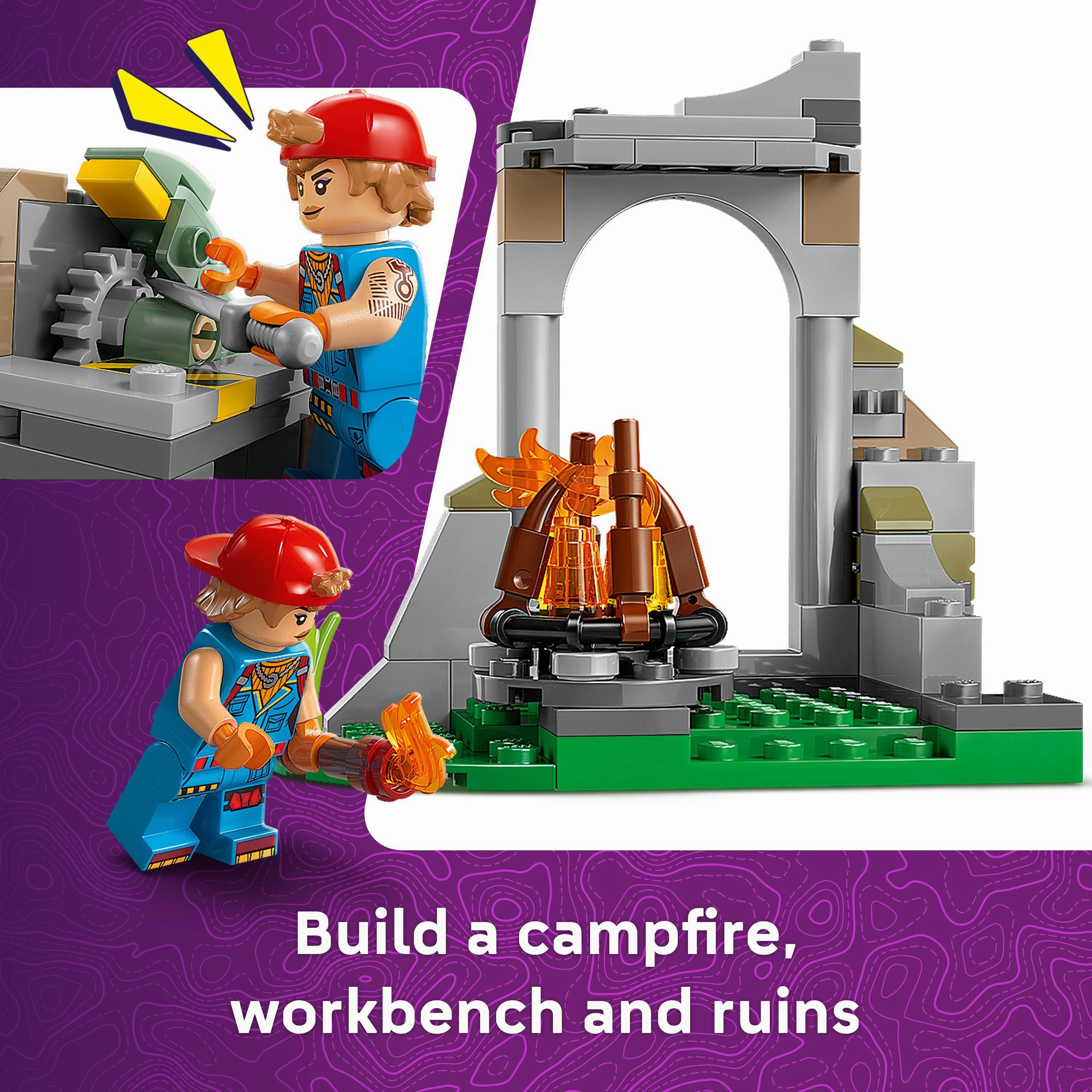 LEGO 77075 Fortnite Peely & Sparkplugs Camp