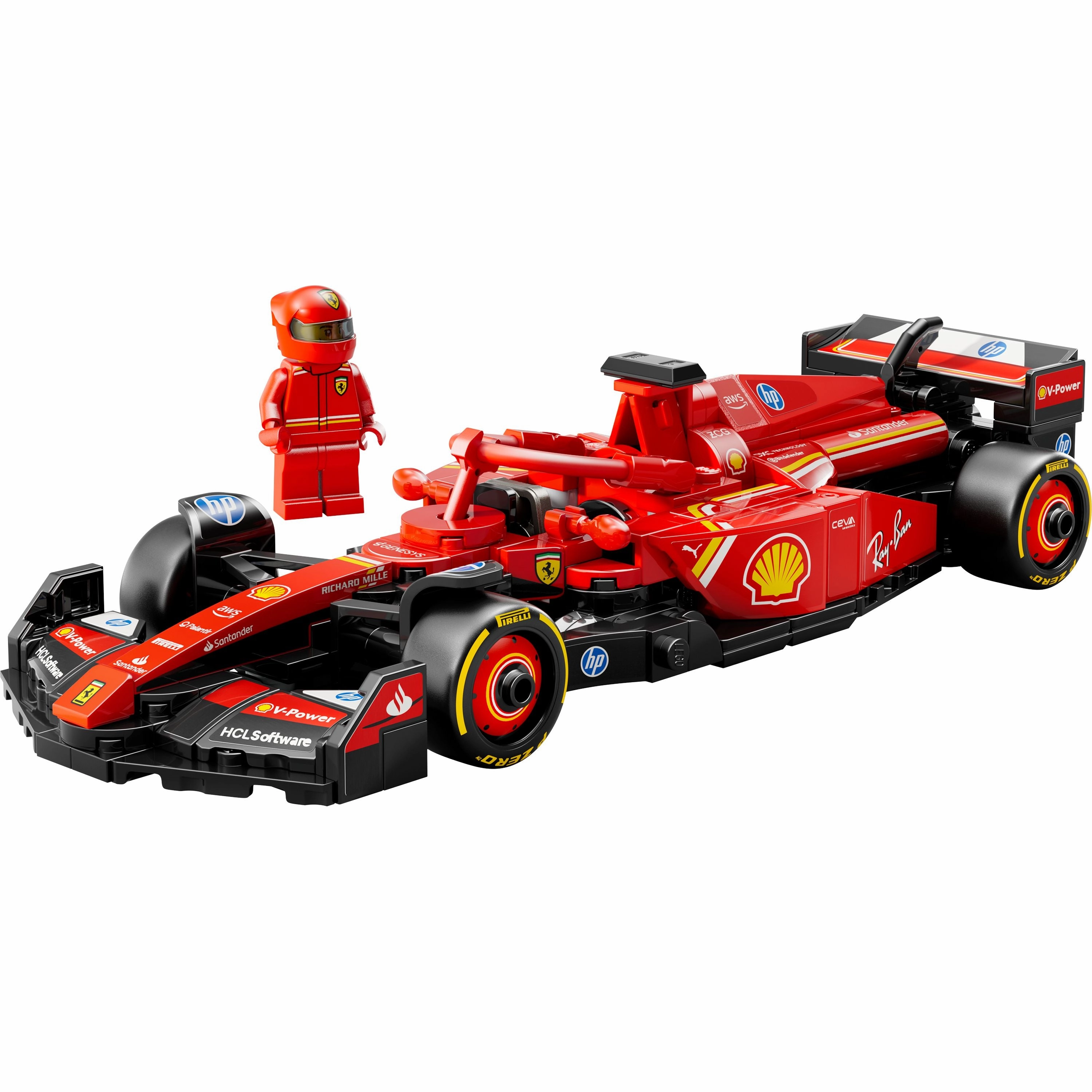 LEGO 77242 Speed Champions Ferrari SF-24 F1 Race Car