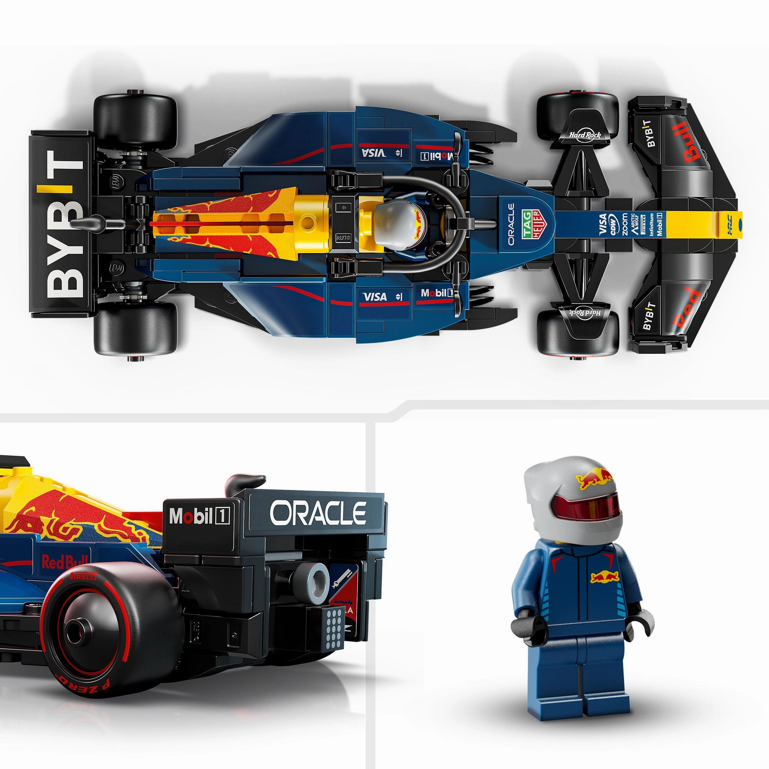 LEGO 77243 Speed Champions Oracle Red Bull Racing RB20 F1 Race Car