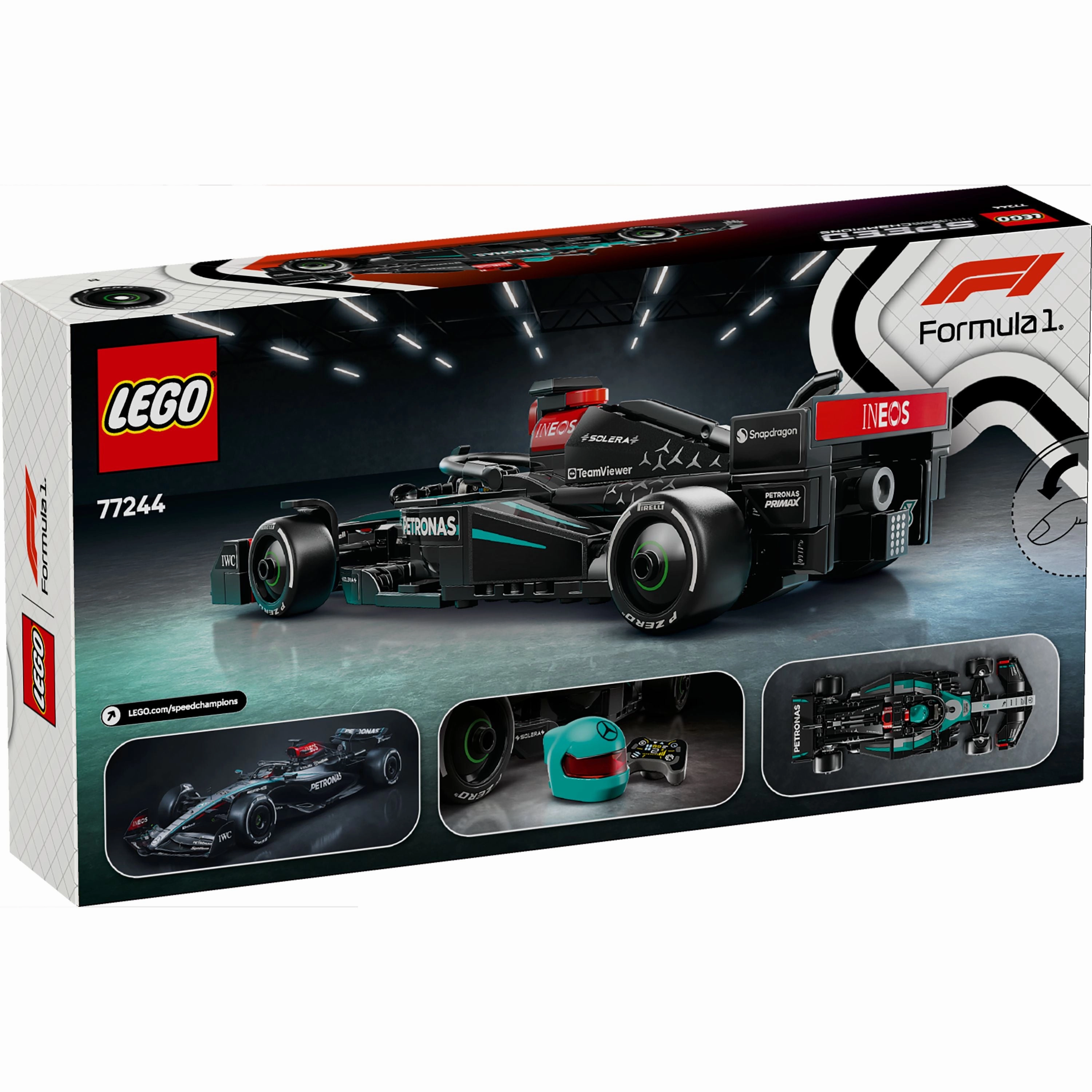 LEGO 77244 Speed Champions Mercedes-AMG F1 W15 Race Car