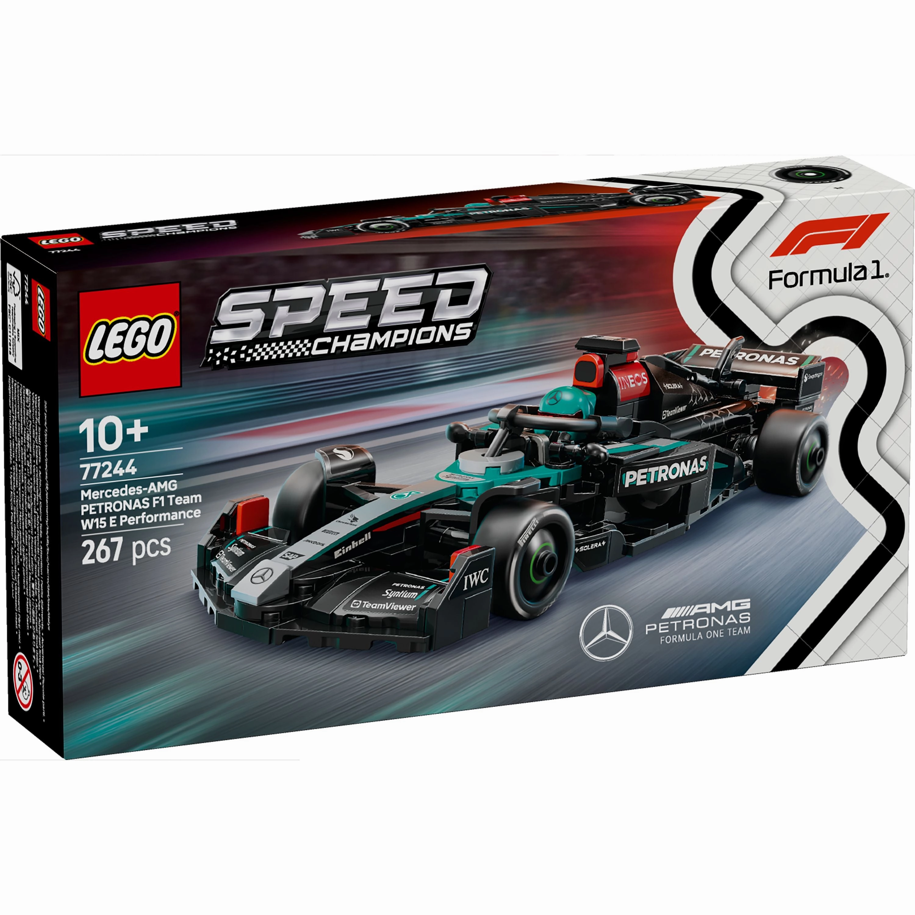 LEGO 77244 Speed Champions Mercedes-AMG F1 W15 Race Car