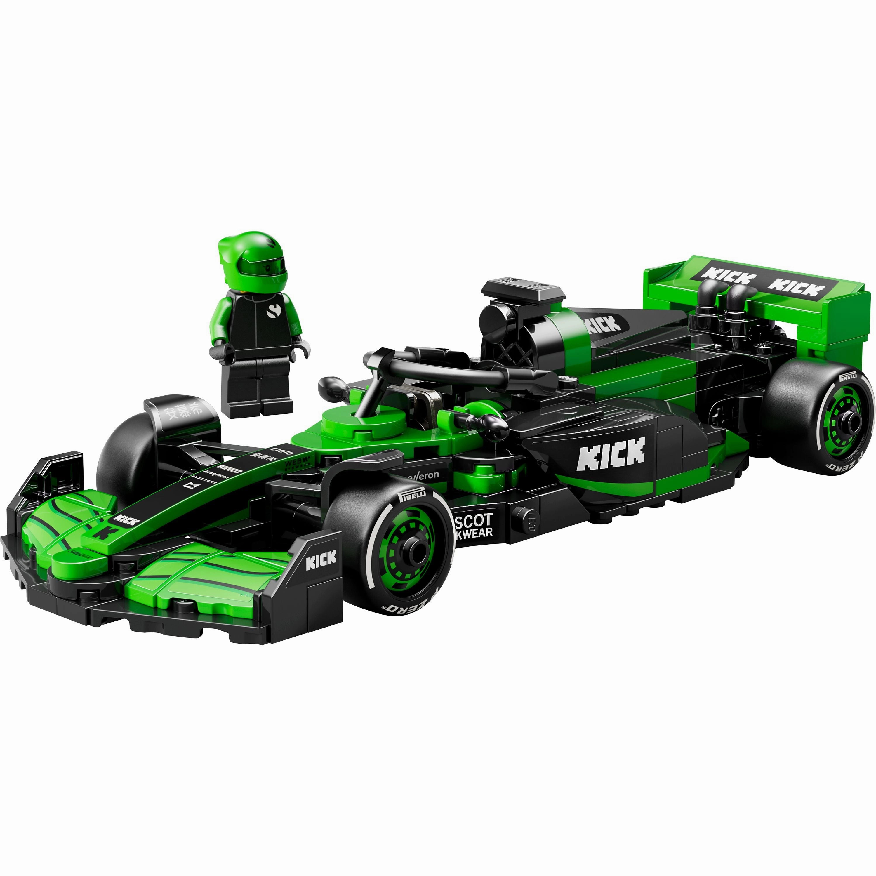 LEGO 77247 Speed Champions KICK Sauber F1 Team C44 Race Car