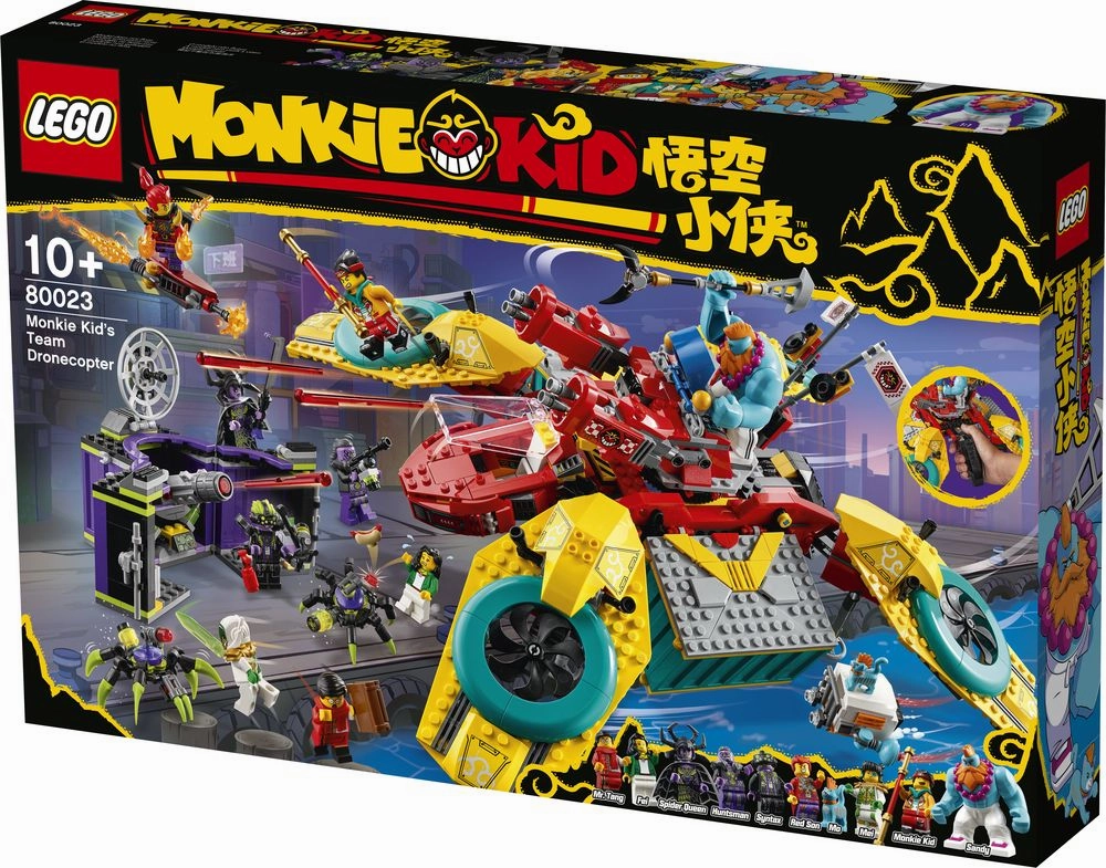 LEGO 80023 Monkie Kid Monkie Kid's Team Dronecopter