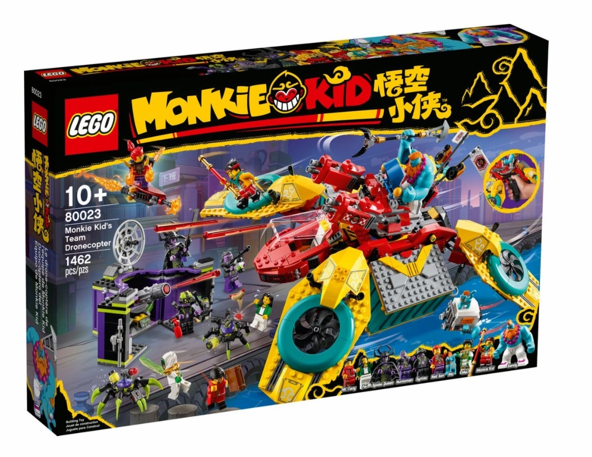 LEGO 80023 Monkie Kid Monkie Kid's Team Dronecopter