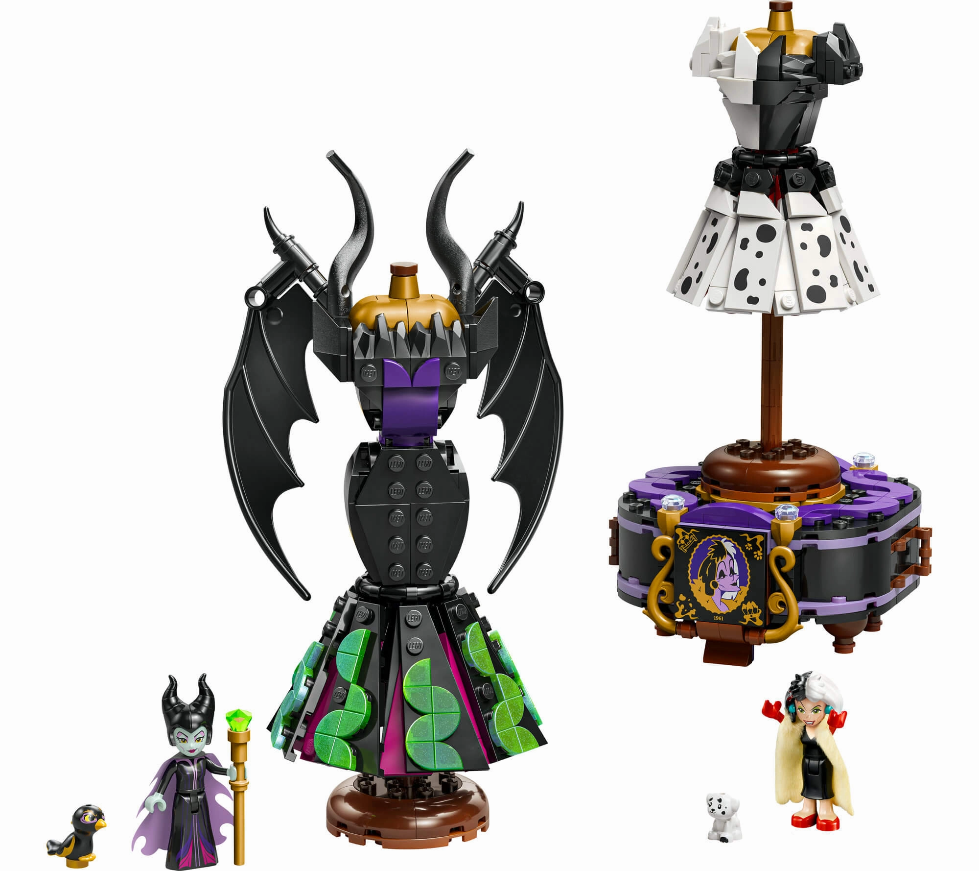 LEGO | Disney Villains Fashion Magic Maleficent & Cruella's Dresses 43262