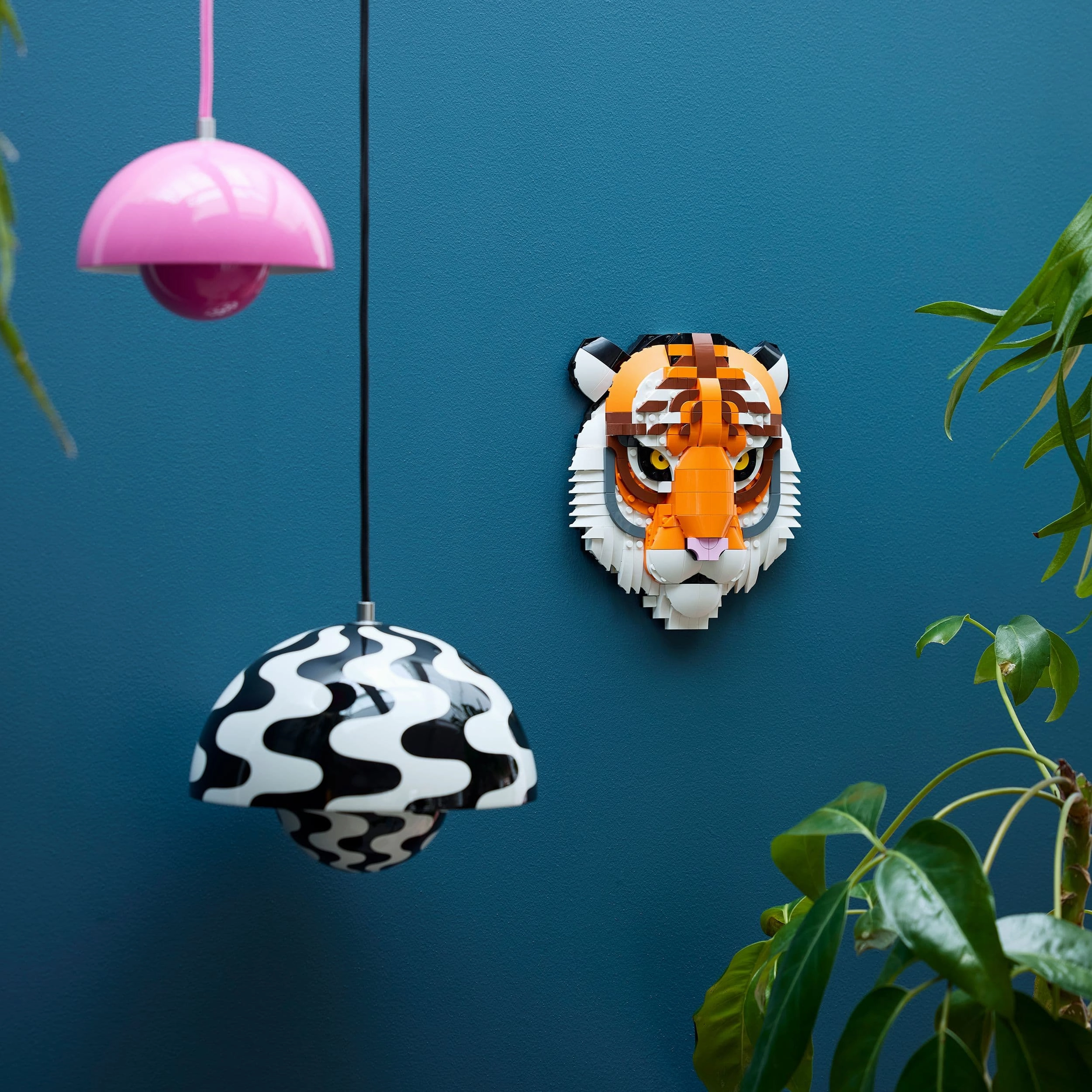 Lego Art 31217 The Fauna Collection - Tiger 3D Wall Art for Ages 18 
