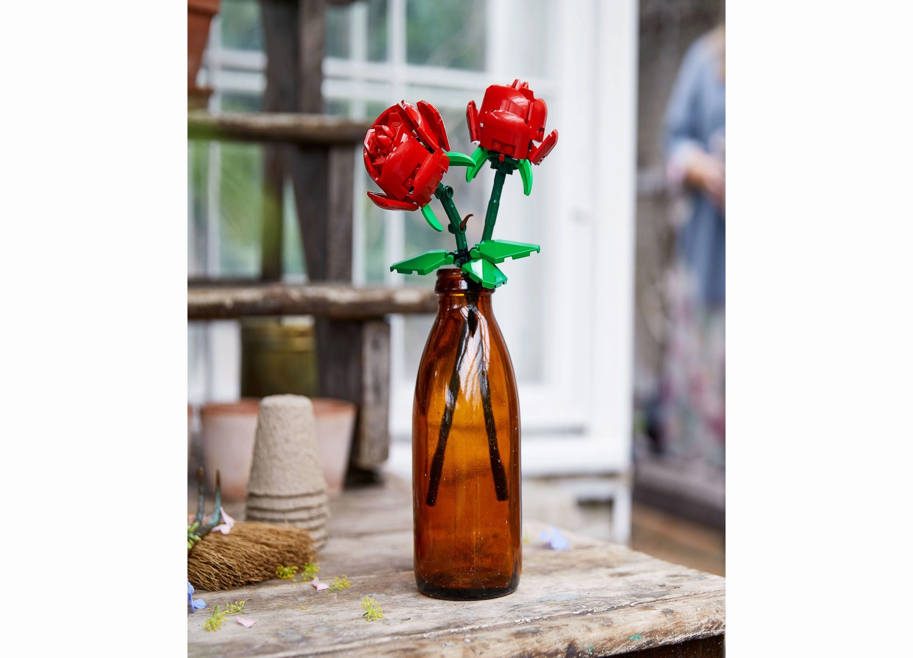 LEGO Botanical Collection: 40460 Roses Building Set - Romantic Red