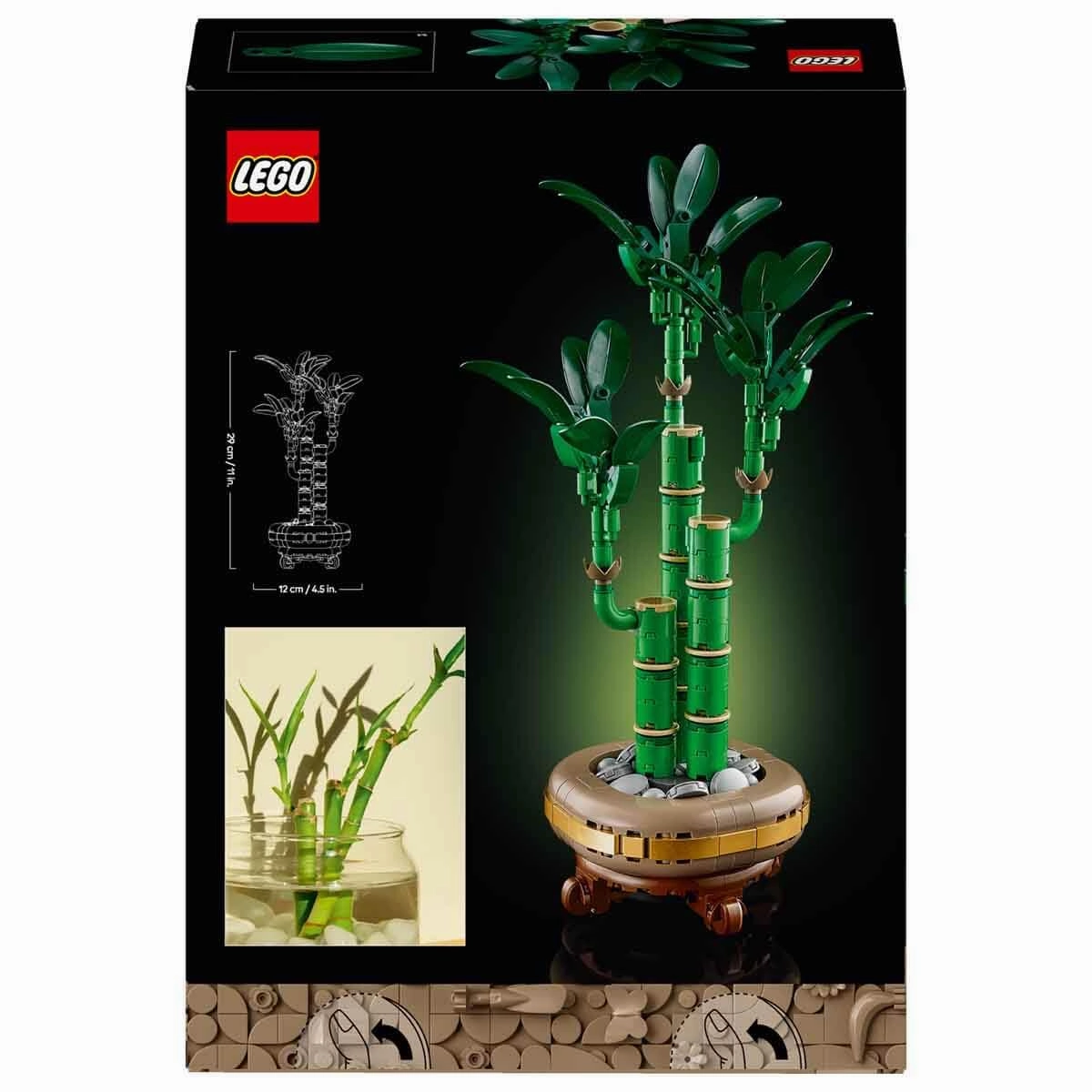 LEGO Botanical Collection Lucky Bamboo Plant Building Kit For Ages 18 