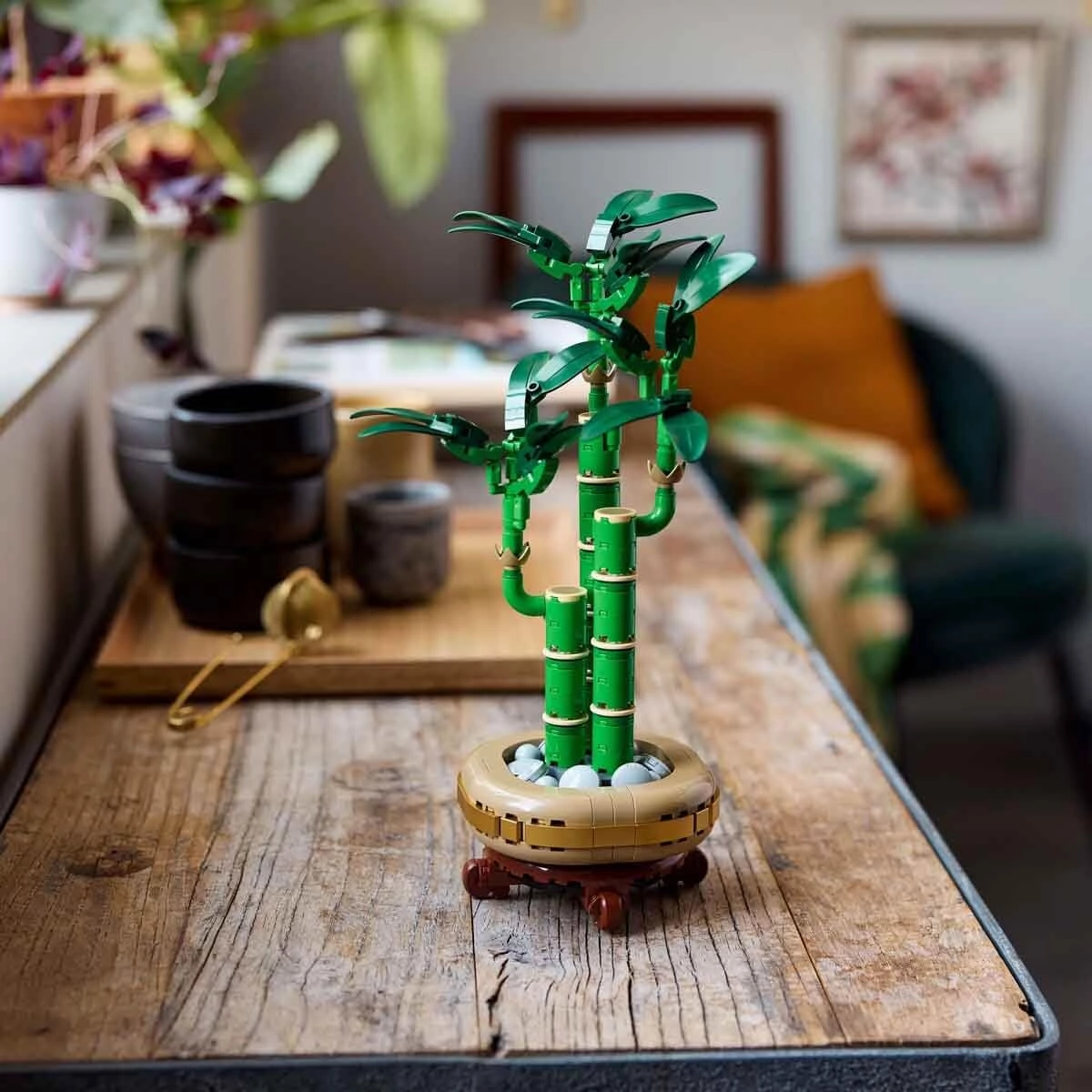 LEGO Botanical Collection Lucky Bamboo Plant Building Kit For Ages 18 