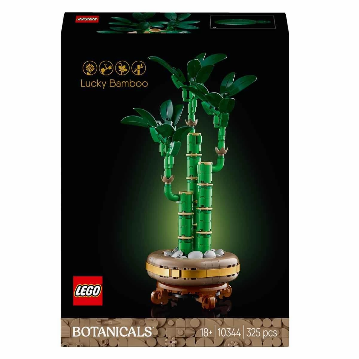 LEGO Botanical Collection Lucky Bamboo Plant Building Kit For Ages 18 